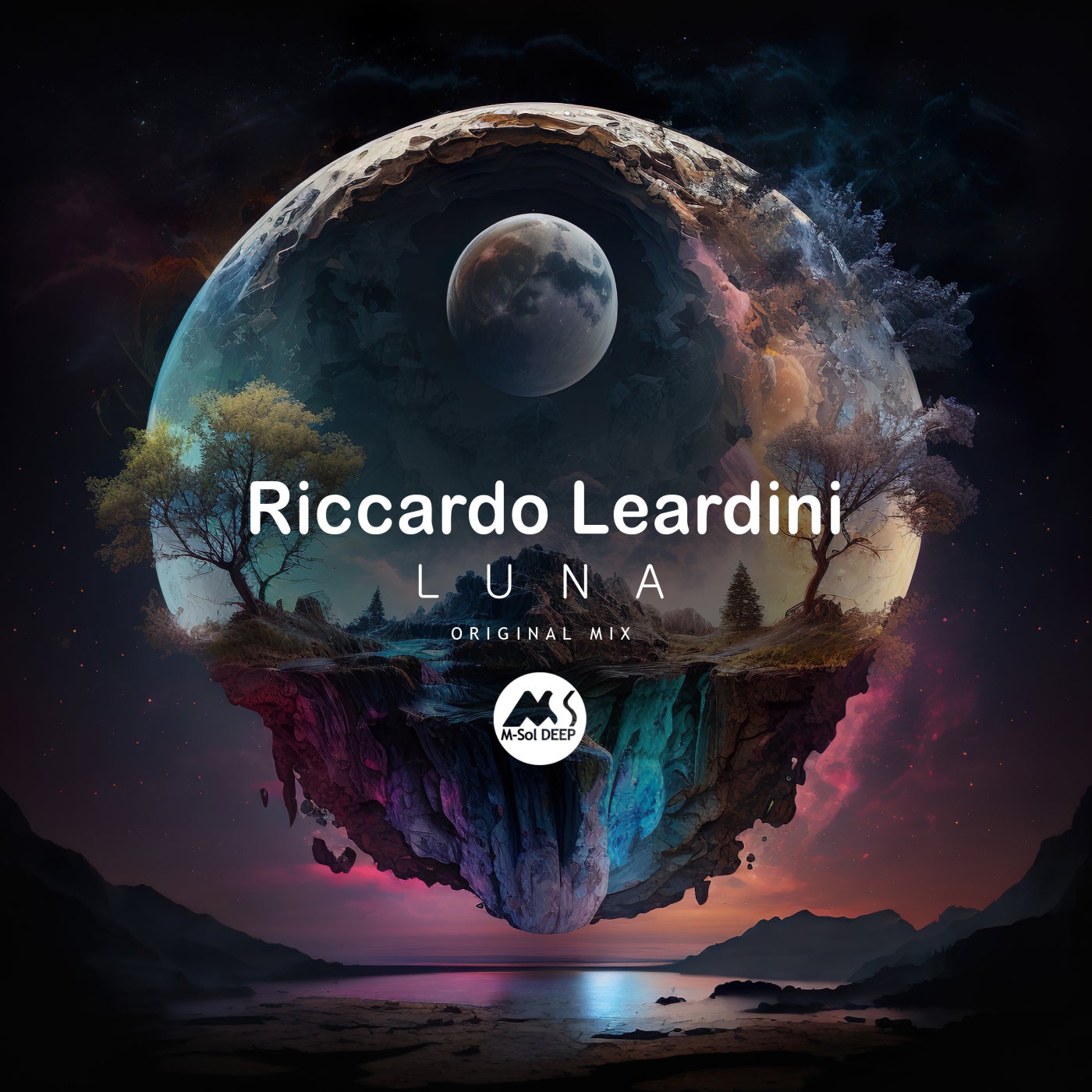 Cover - M-Sol DEEP, Riccardo Leardini - Luna (Original Mix)