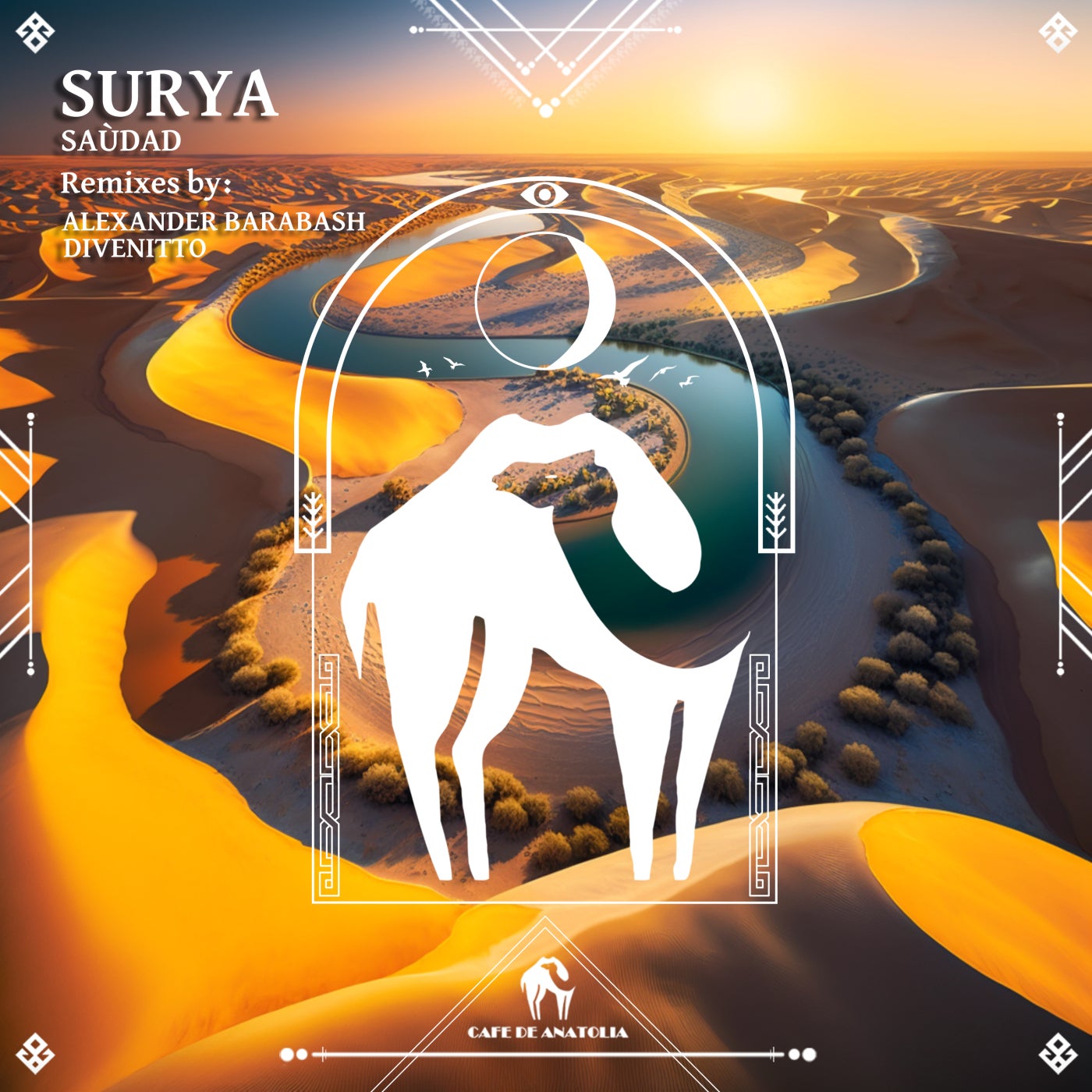 Cover - Cafe De Anatolia, Saùdad - Surya (Original Mix)