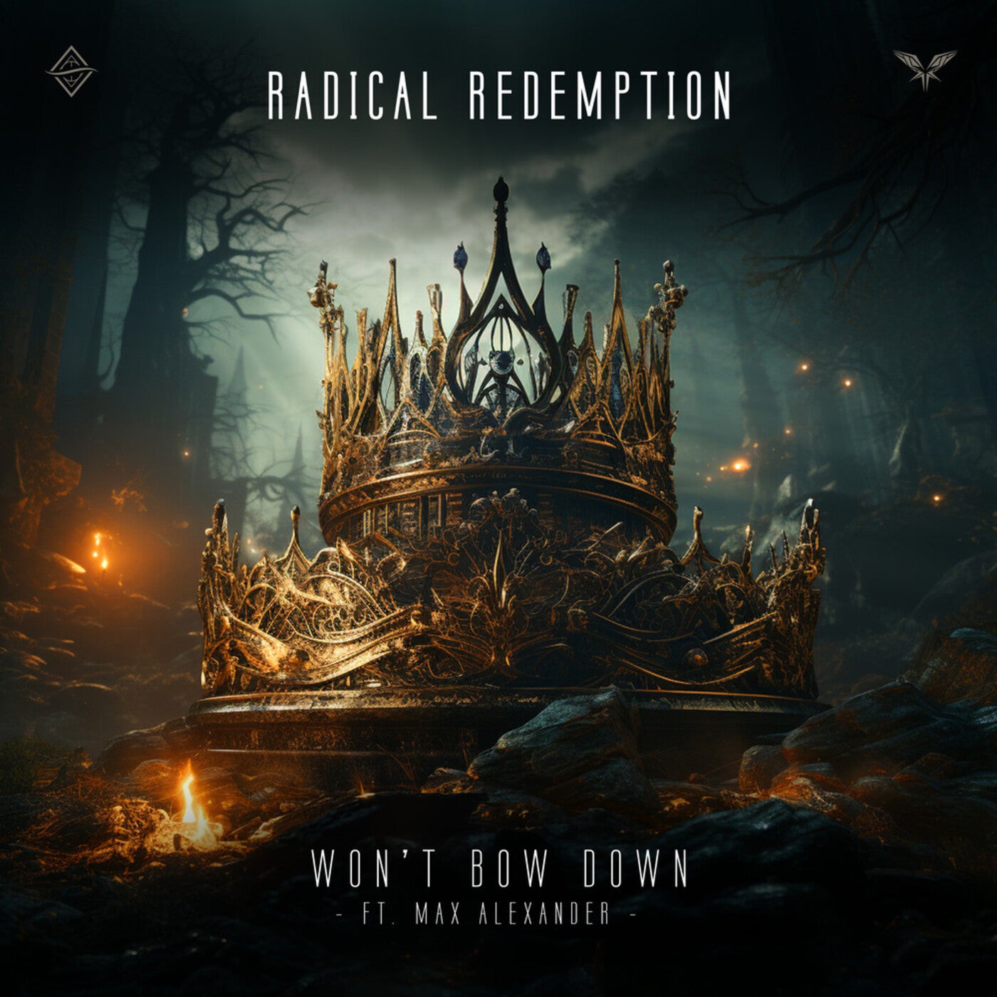 Cover - Radical Redemption, Max Alexander - Won't Bow Down (Extended Mix)