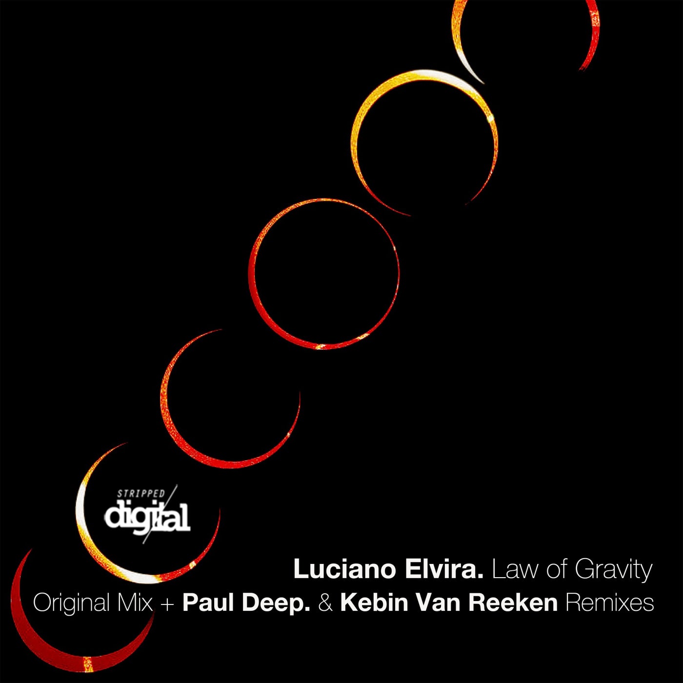 Cover - Luciano Elvira - Law of Gravity (Kebin Van Reeken Remix)