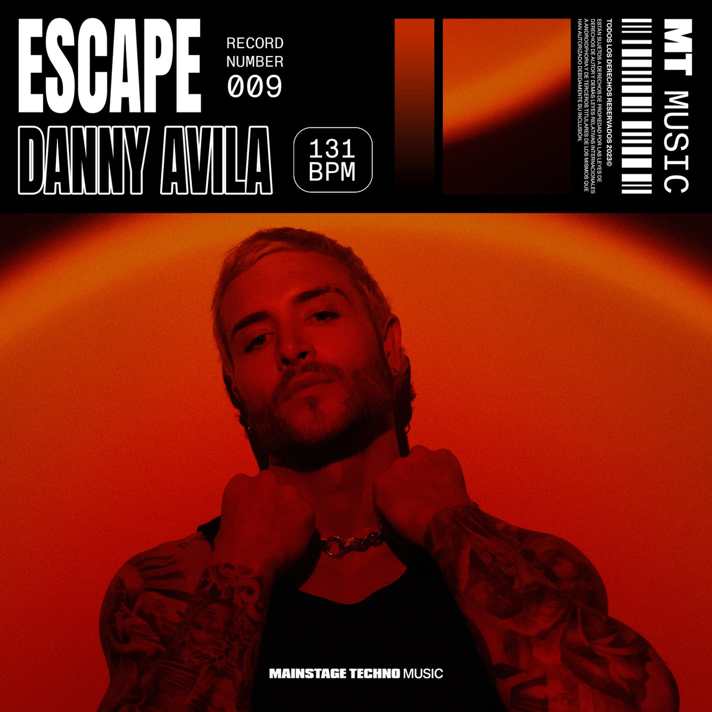 Cover - Danny Avila (ES) - Escape (Extended Mix)