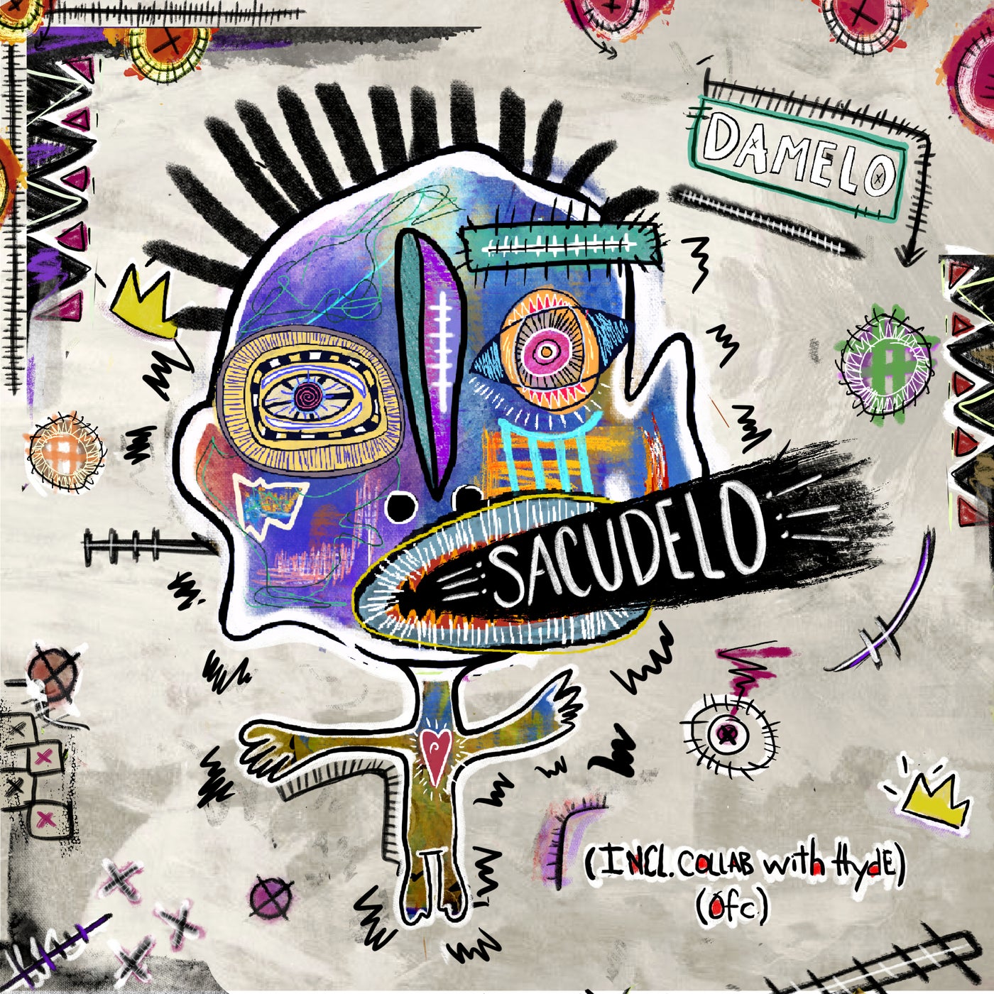 Cover - Damelo - Sacudelo (Extended Mix)