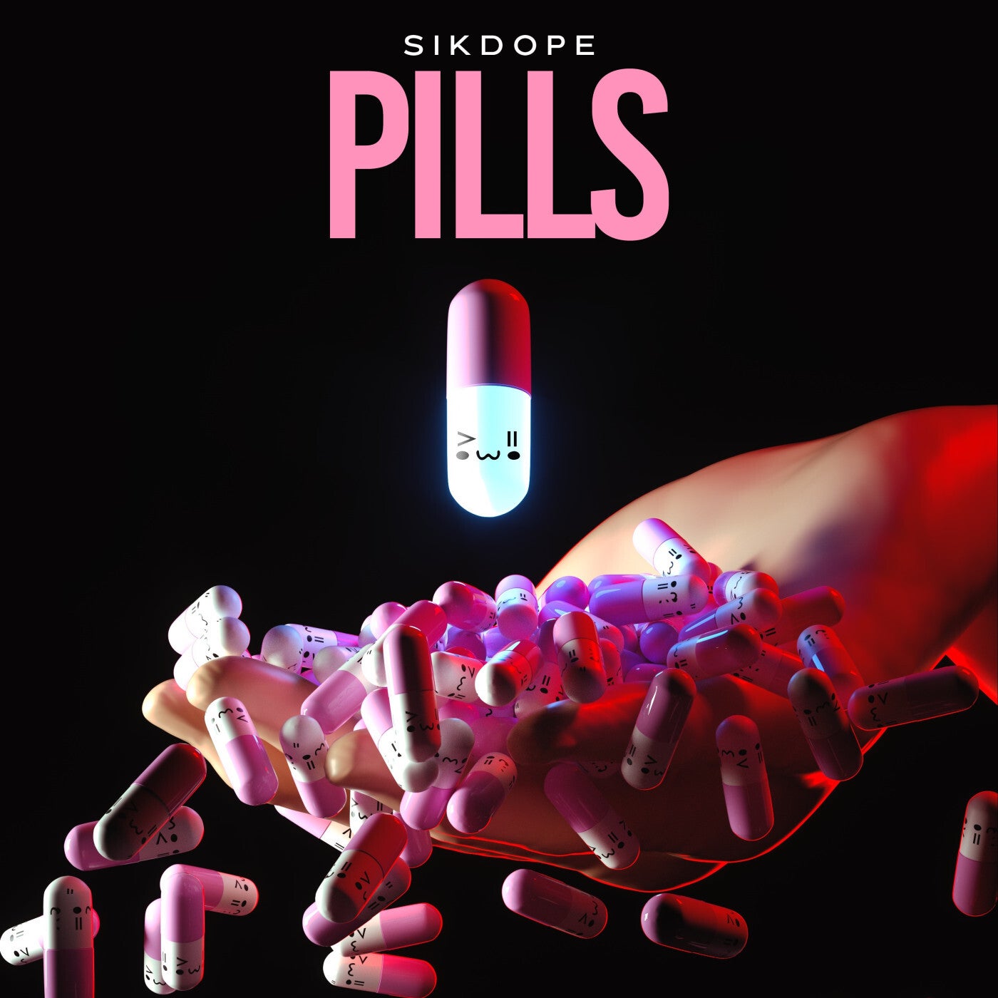 Cover - Sikdope - Pills (Extended Mix)