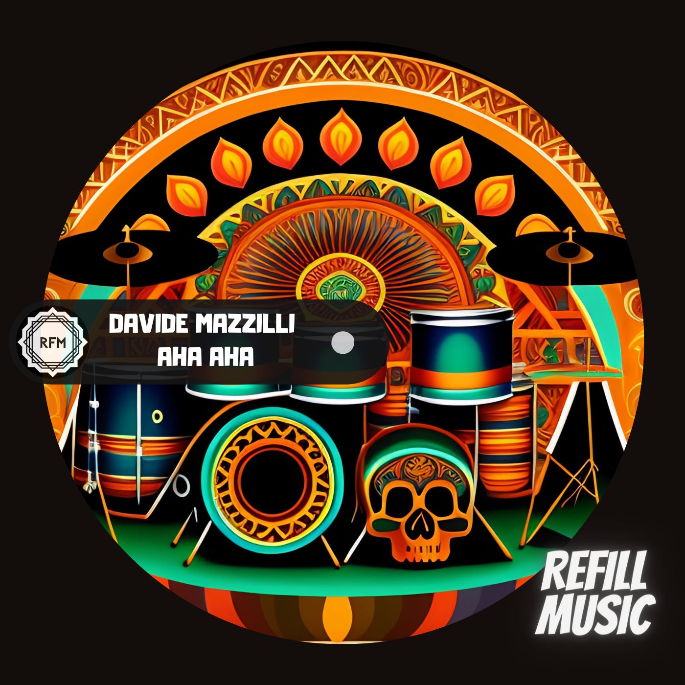 Cover - Davide Mazzilli - AHA AHA (Original Mix)