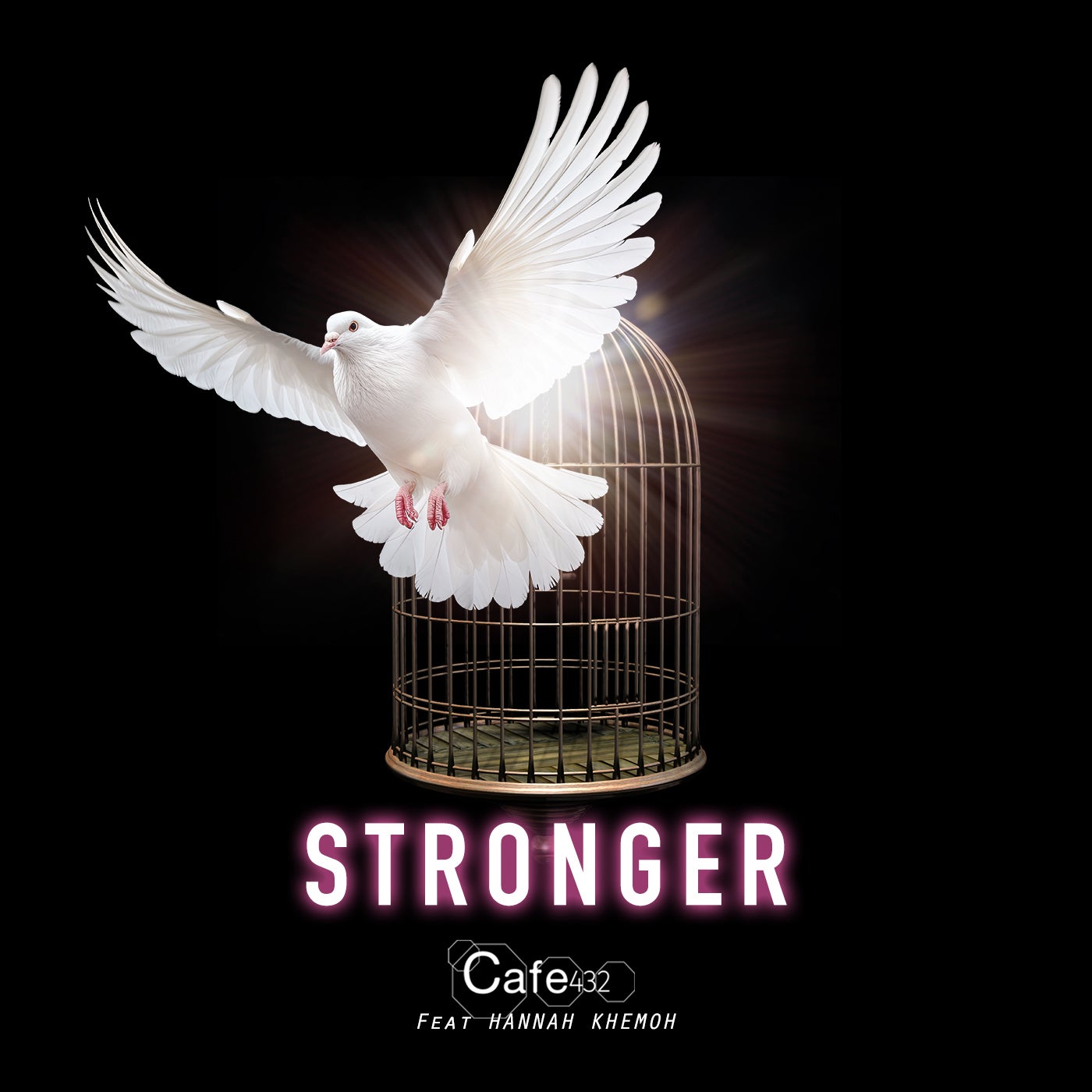 Cover - Hannah Khemoh, Cafe 432 - Stronger (Extended Club Mix)