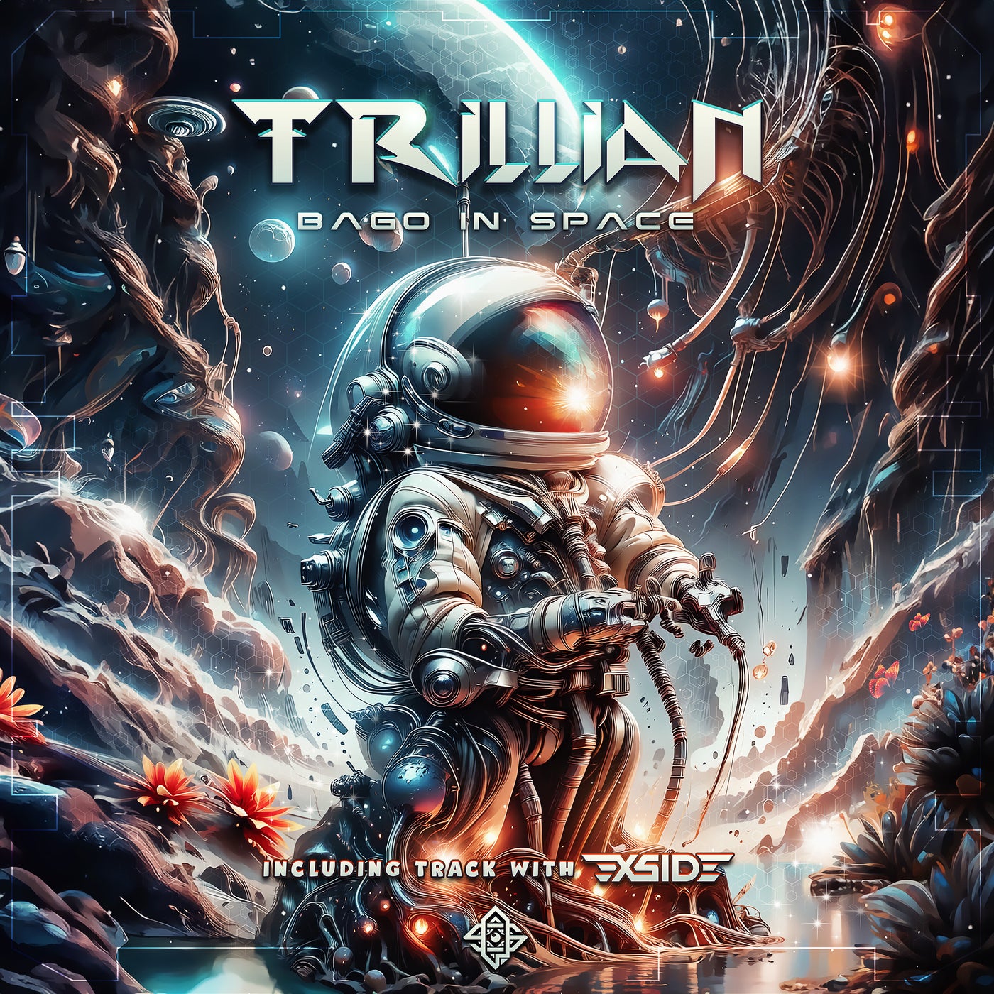 Cover - Trillian, X-side - Burn In Space (Original Mix)