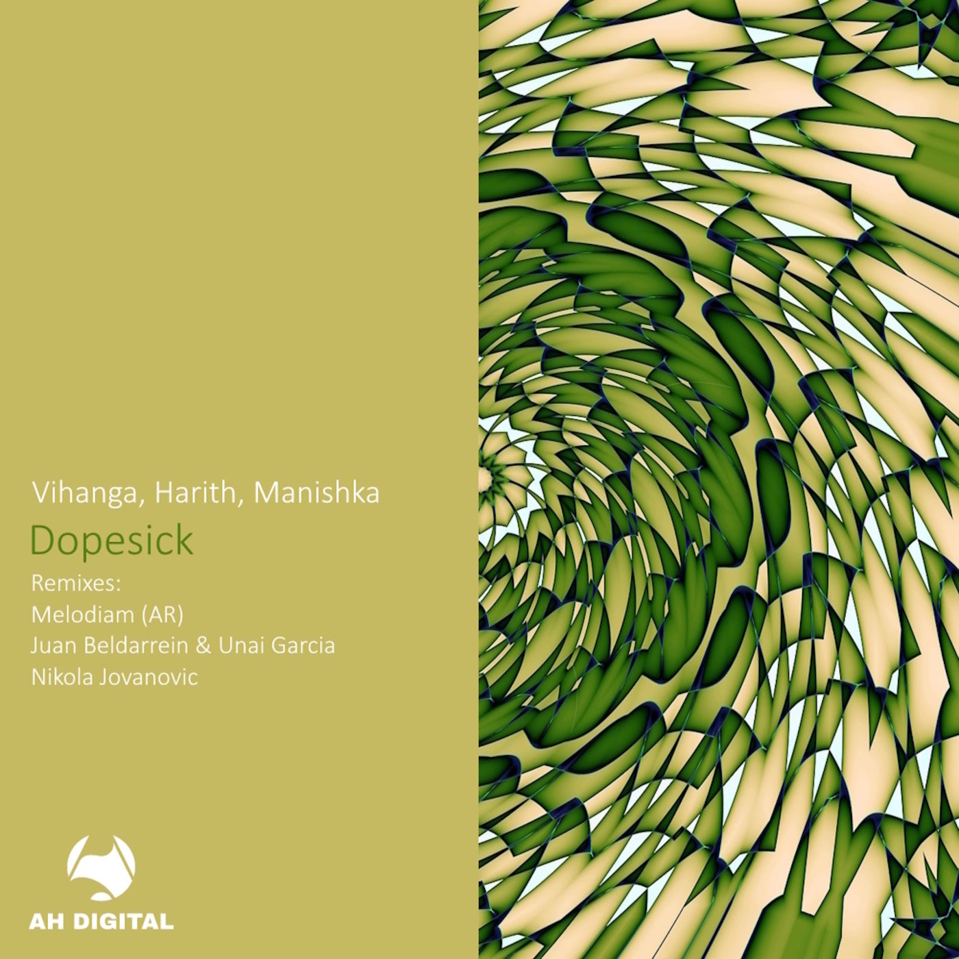 Cover - Vihanga, Harith, Manishka - Dopesick (Original Mix)