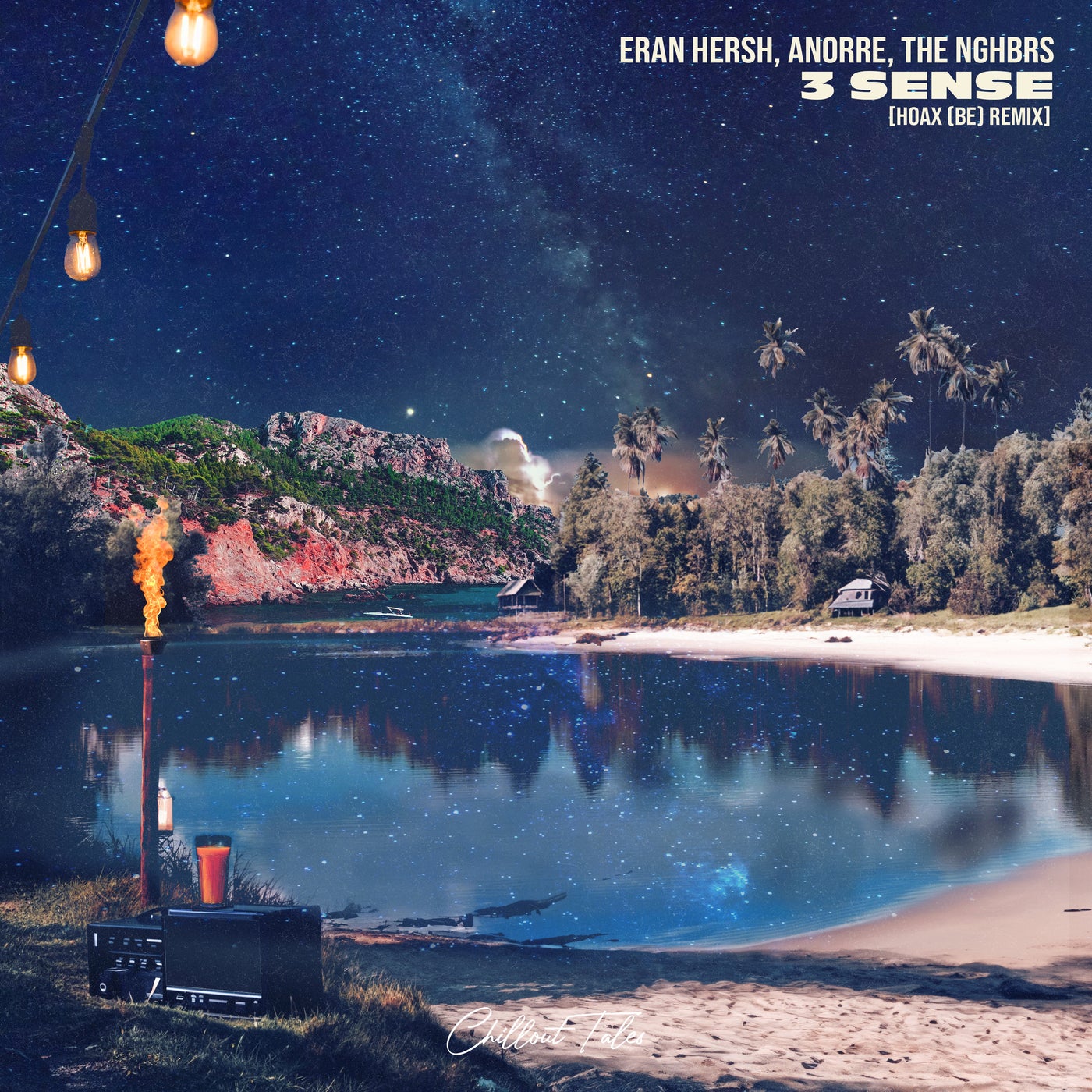 Cover - Eran Hersh, The NGHBRS, Anorre - 3 Sense (Hoax BE Remix) (Extended Mix)