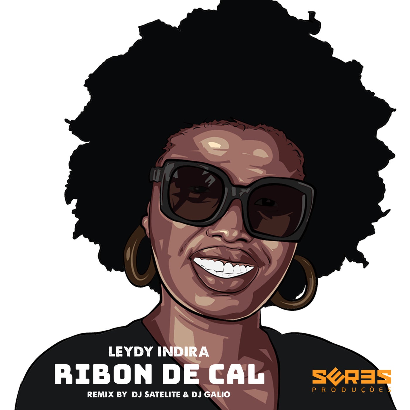 Cover - DJ Satelite, Dj Gálio, Leydy Indira - Ribon Di Cal (DJ Satelite & DJ Galio Remix)