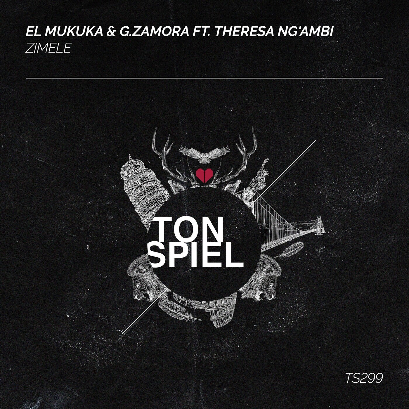 Cover - El Mukuka, G.Zamora, Theresa Ng'ambi - ZIMELE feat. Theresa Ng'ambi (Extended Mix)