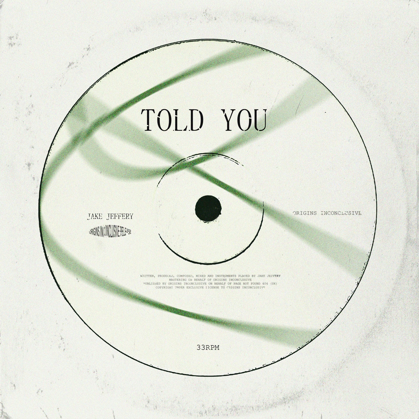 Cover - Jake Jeffery - Told You (Original Mix)