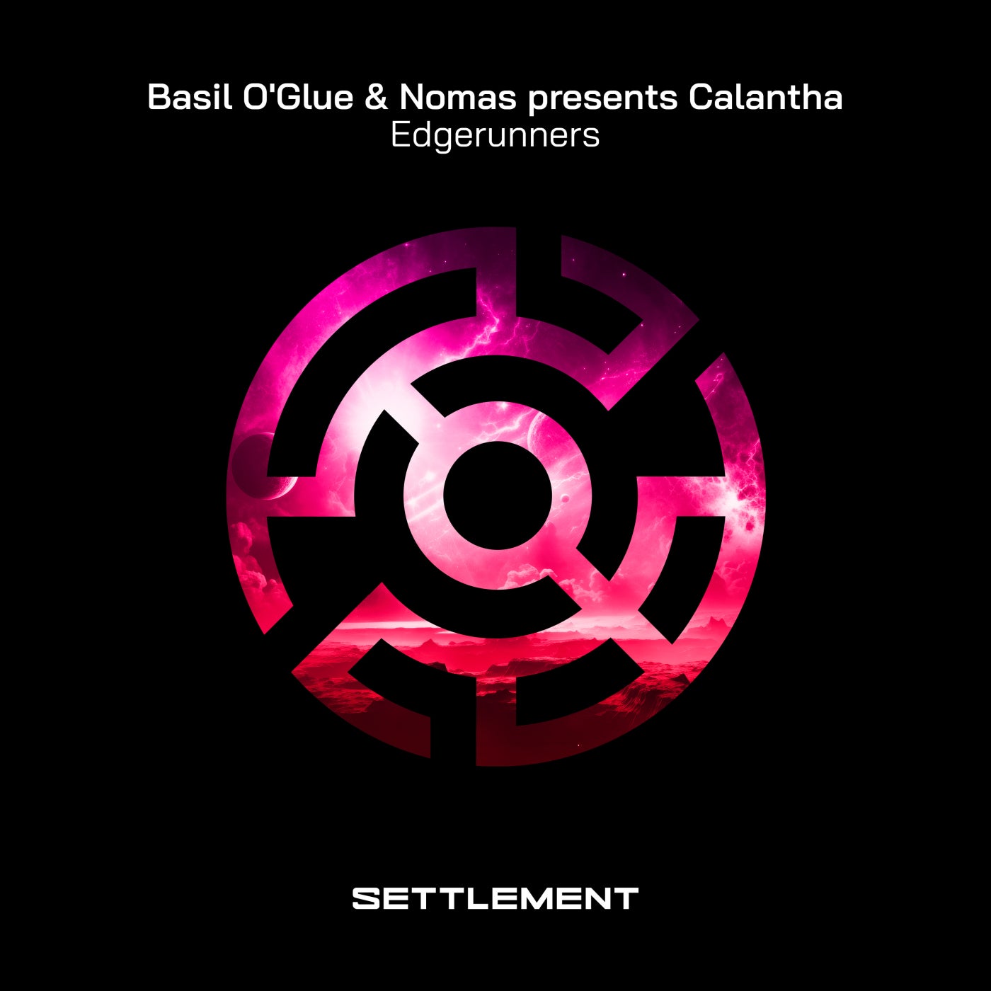 Cover - Basil O'Glue, Nomas, Calantha - Edgerunners (Extended Mix)
