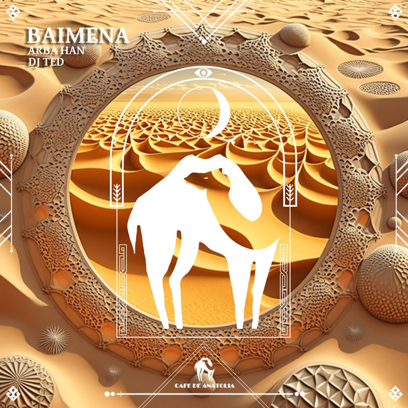 Cover - Arba Han, Cafe De Anatolia, DJ TED - Baimena (Original Mix)