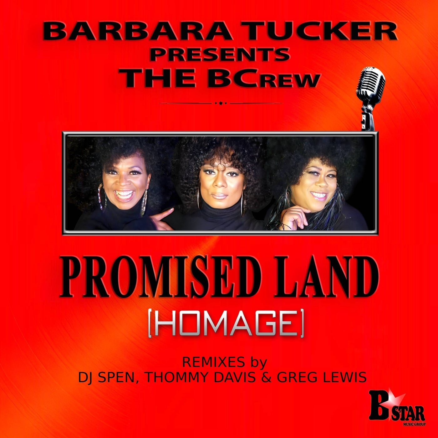 Cover - Barbara Tucker, The BCrew - Promised Land (Homage) (DJ Spen, Thommy Davis & Greg Lewis Remix)