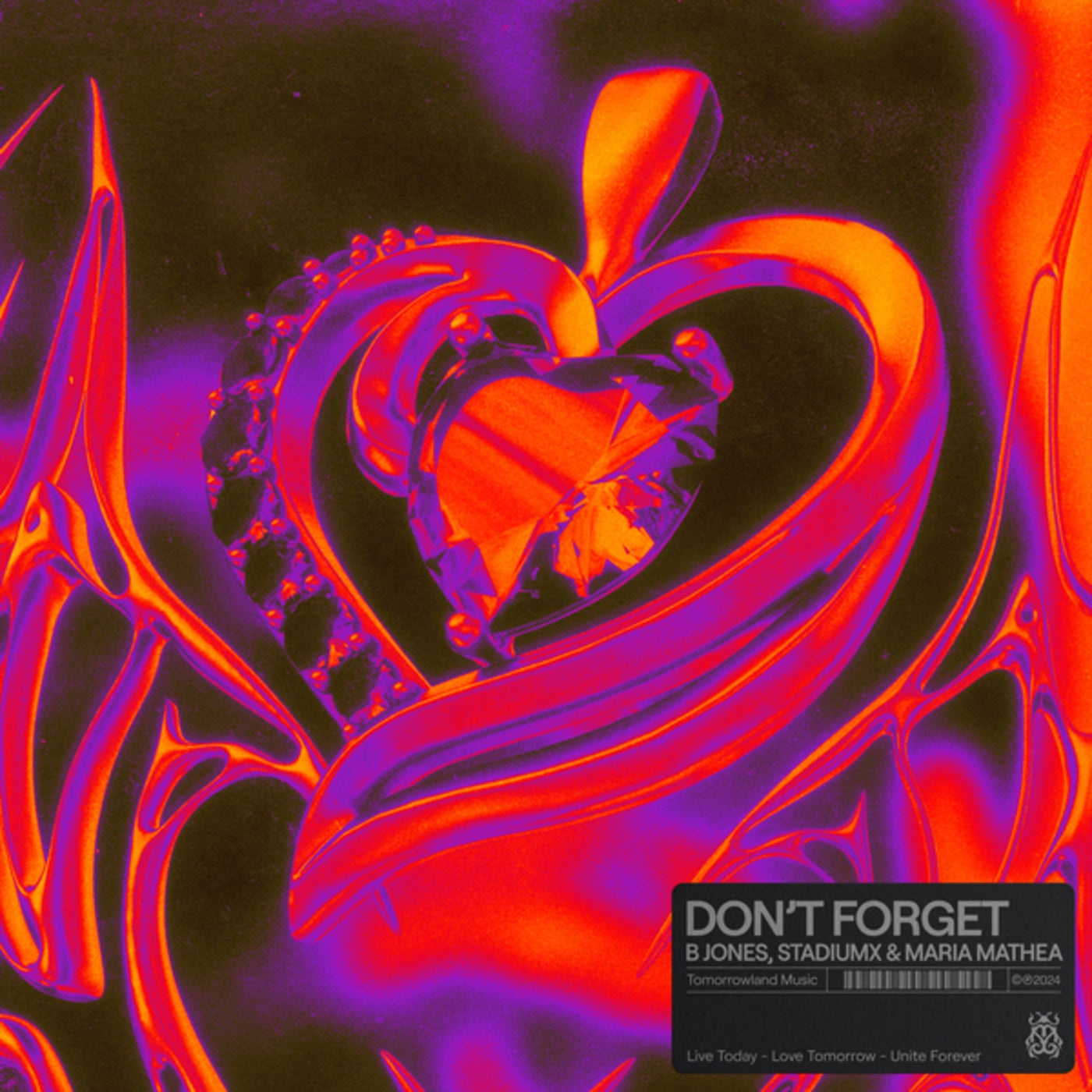Cover - Stadiumx, B Jones, Maria Mathea - Don't Forget (Extended Mix)