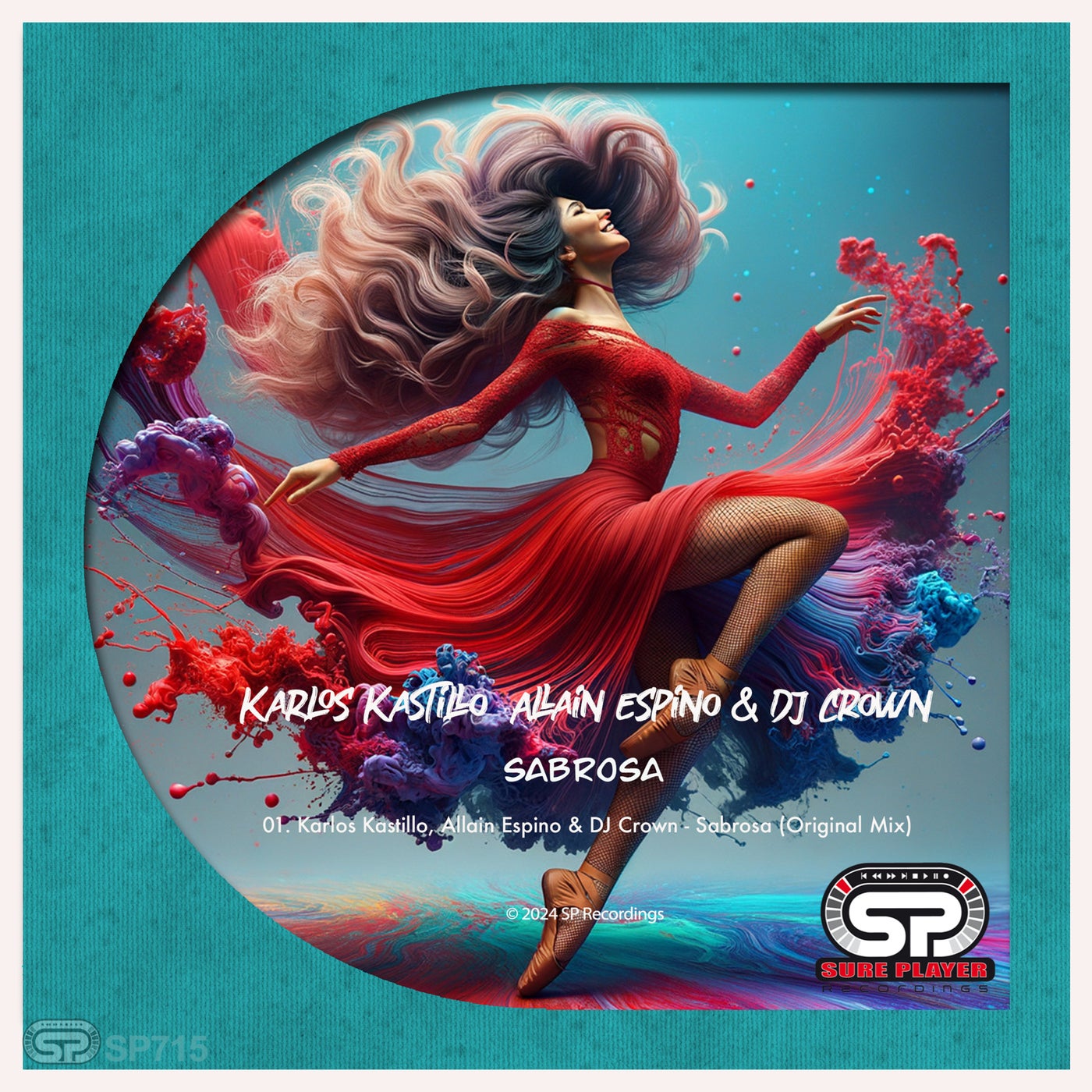 Cover - Karlos Kastillo, DJ Crown, Allain Espino - Sabrosa (Original Mix)