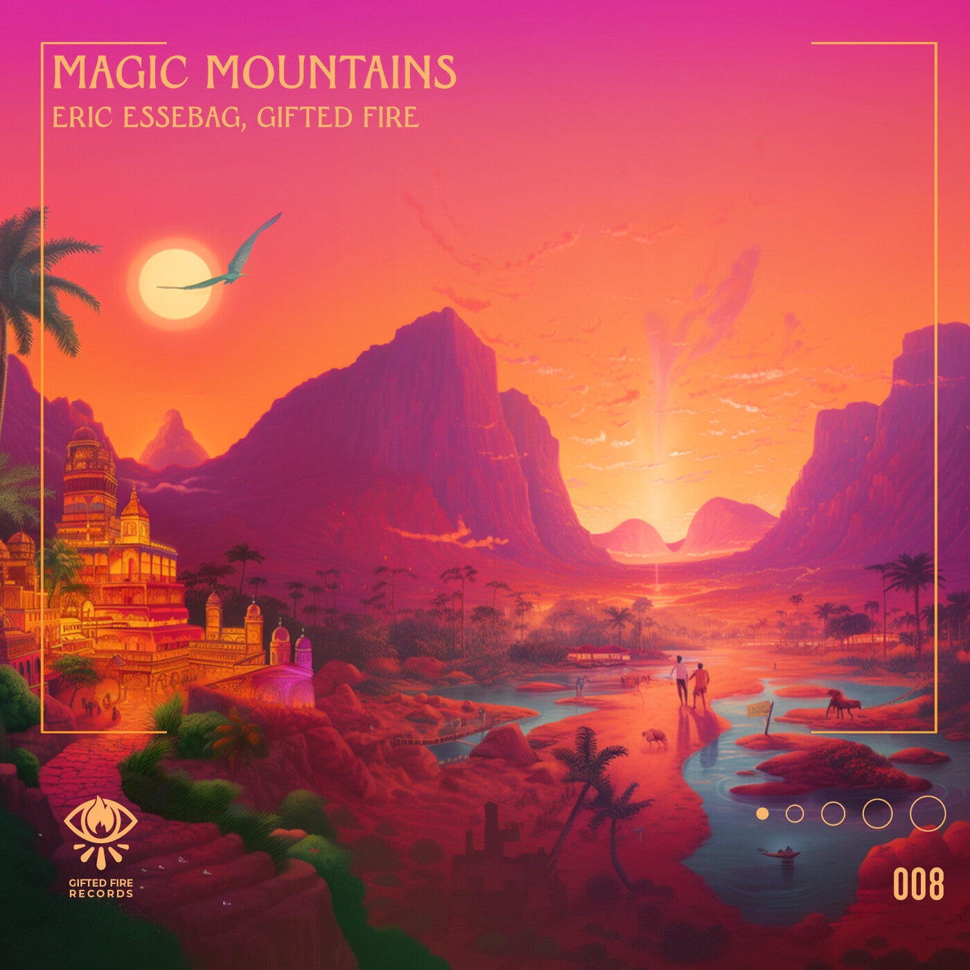 Cover - Eric Essebag, Gifted Fire - Magic Mountains (Original Mix)