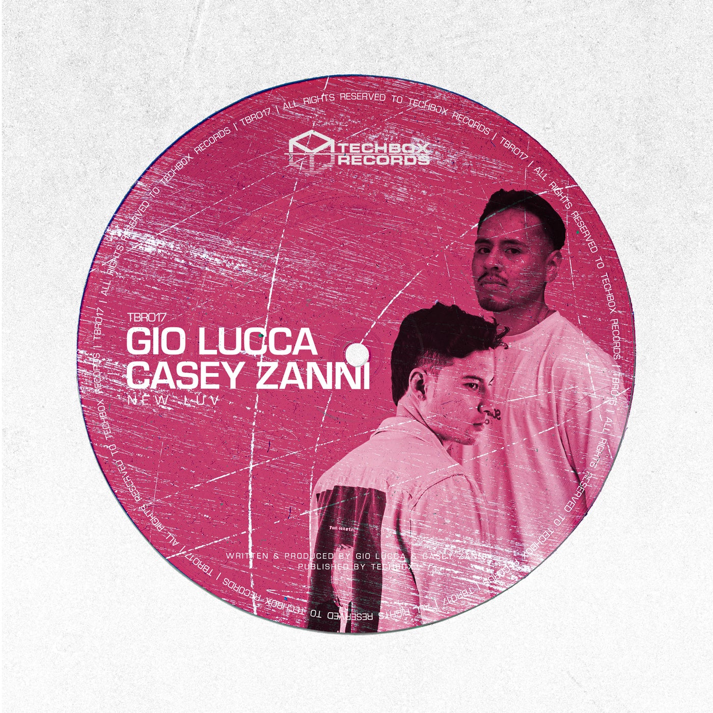 Cover - Gio Lucca, Casey Zanni - New Luv (Original Mix)
