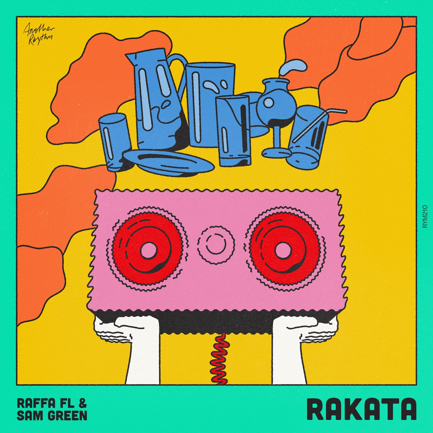 Cover - Sam Green, Raffa FL - Rakata (Extended Mix)