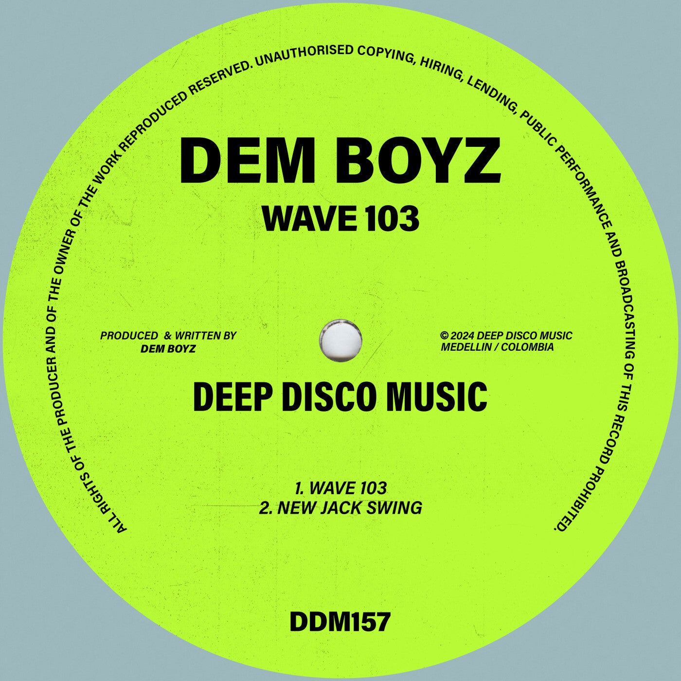 Cover - Dem Boyz - Wave 103 (Original Mix)