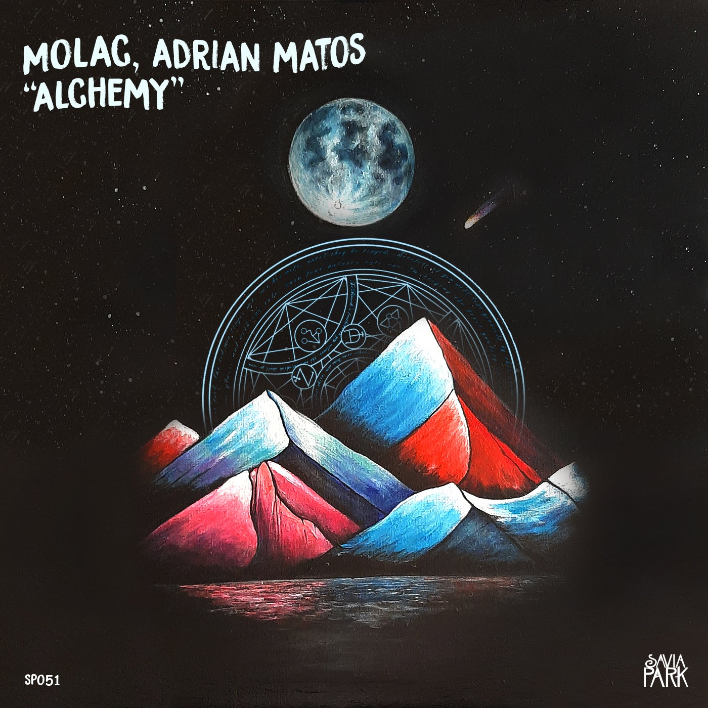 Cover - Molac, Adrian Matos - Liquid Night (Original Mix)