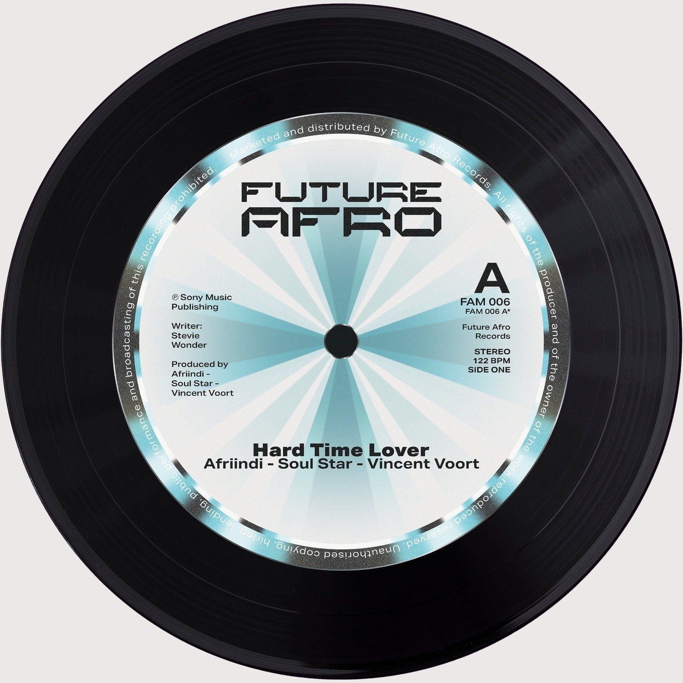 Cover - Soul Star, Vincent Voort, Afriindi - Hard Time Lover (Extended Edit)