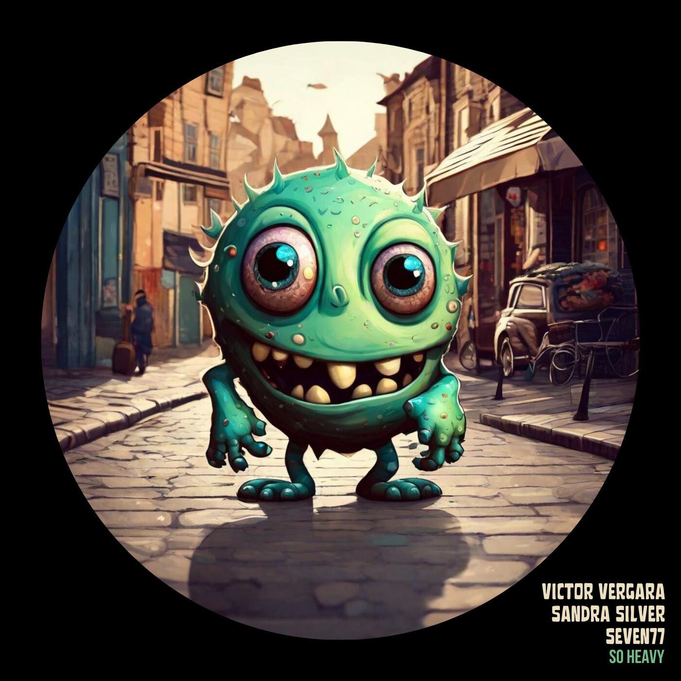 Cover - Victor Vergara, Seven77, Sandra Silver - So Heavy (Original Mix)