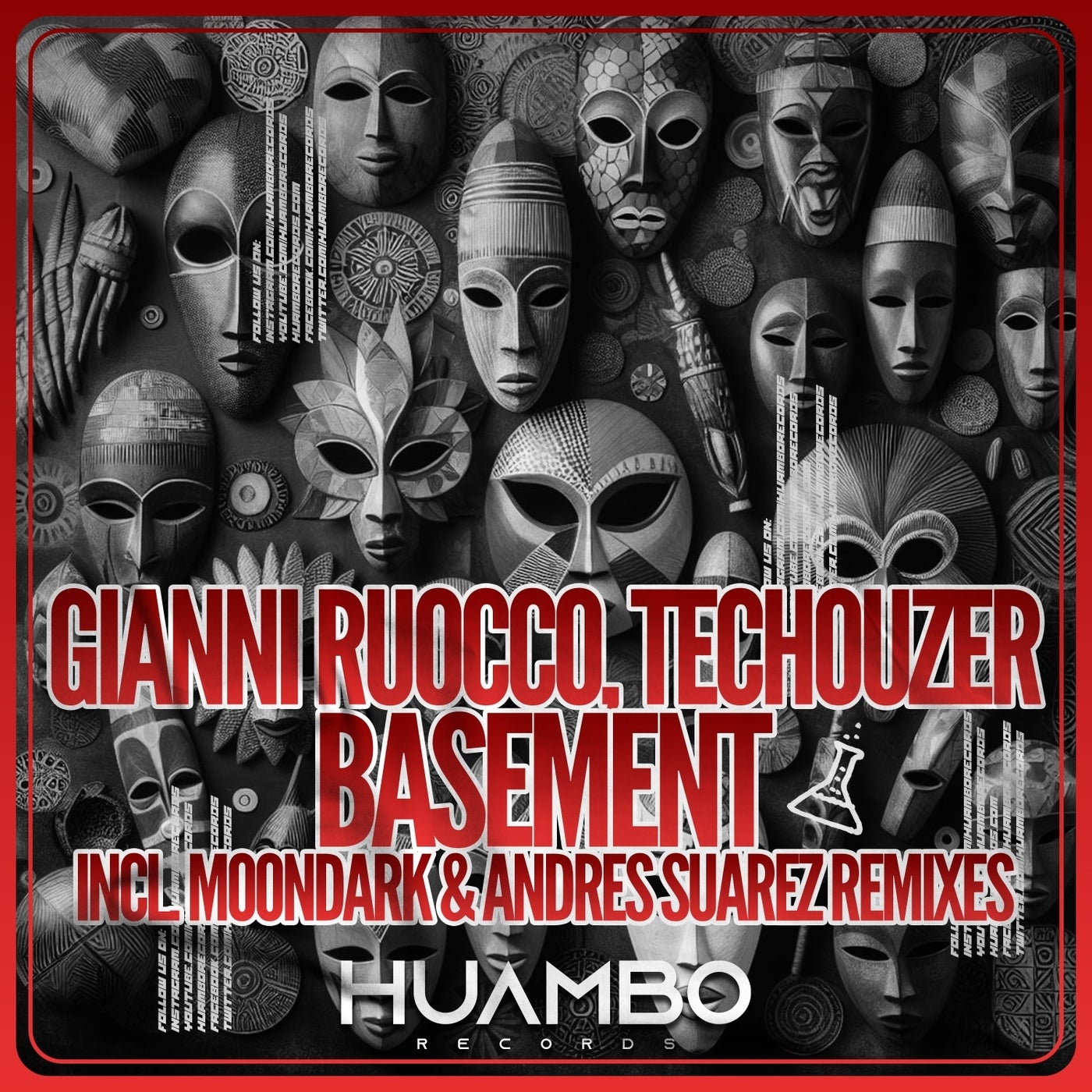 Cover - Gianni Ruocco, Techouzer - Basement (MoonDark Remix)