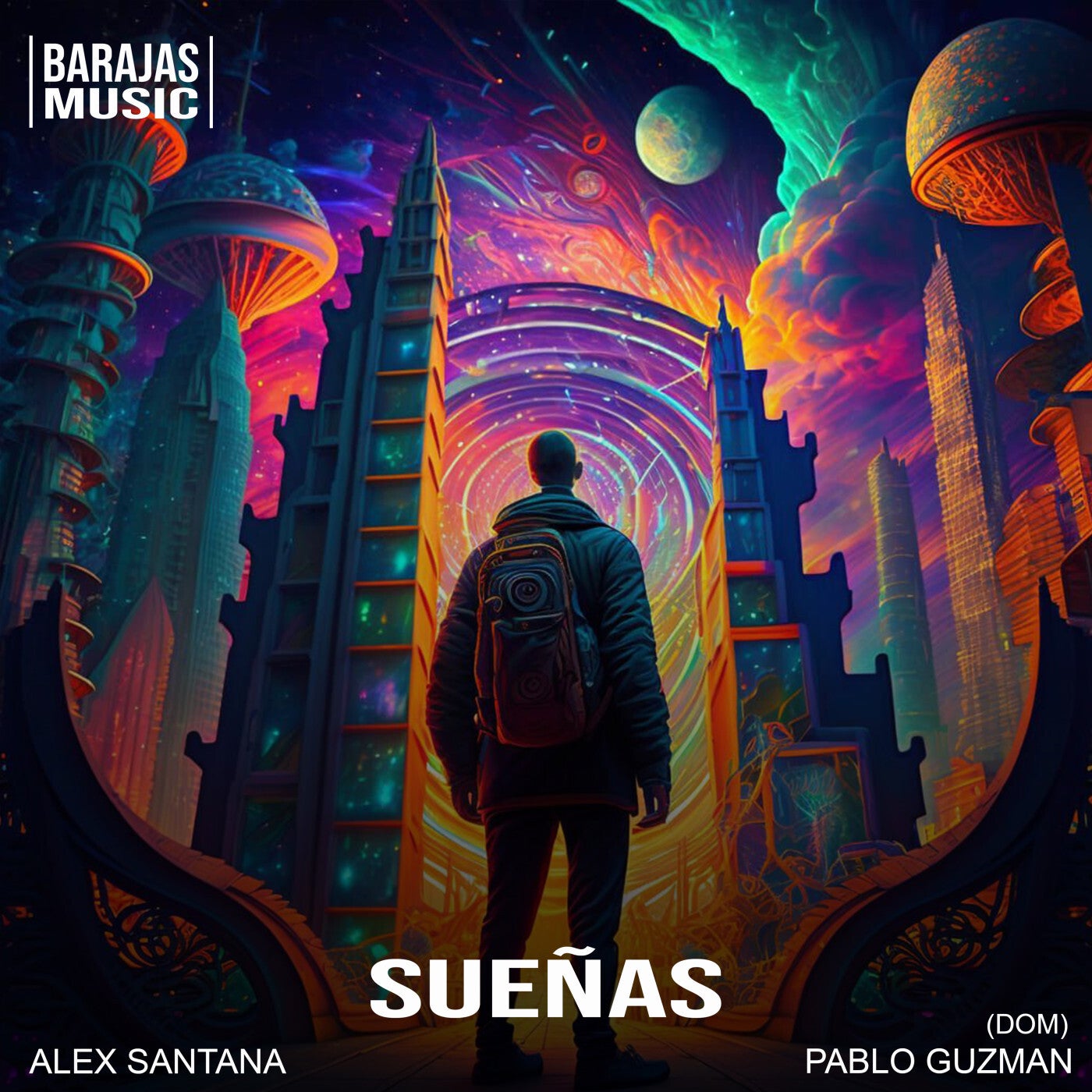 Cover - Alex Santana, Pablo Guzman (DOM) - Sueñas (Original Mix)