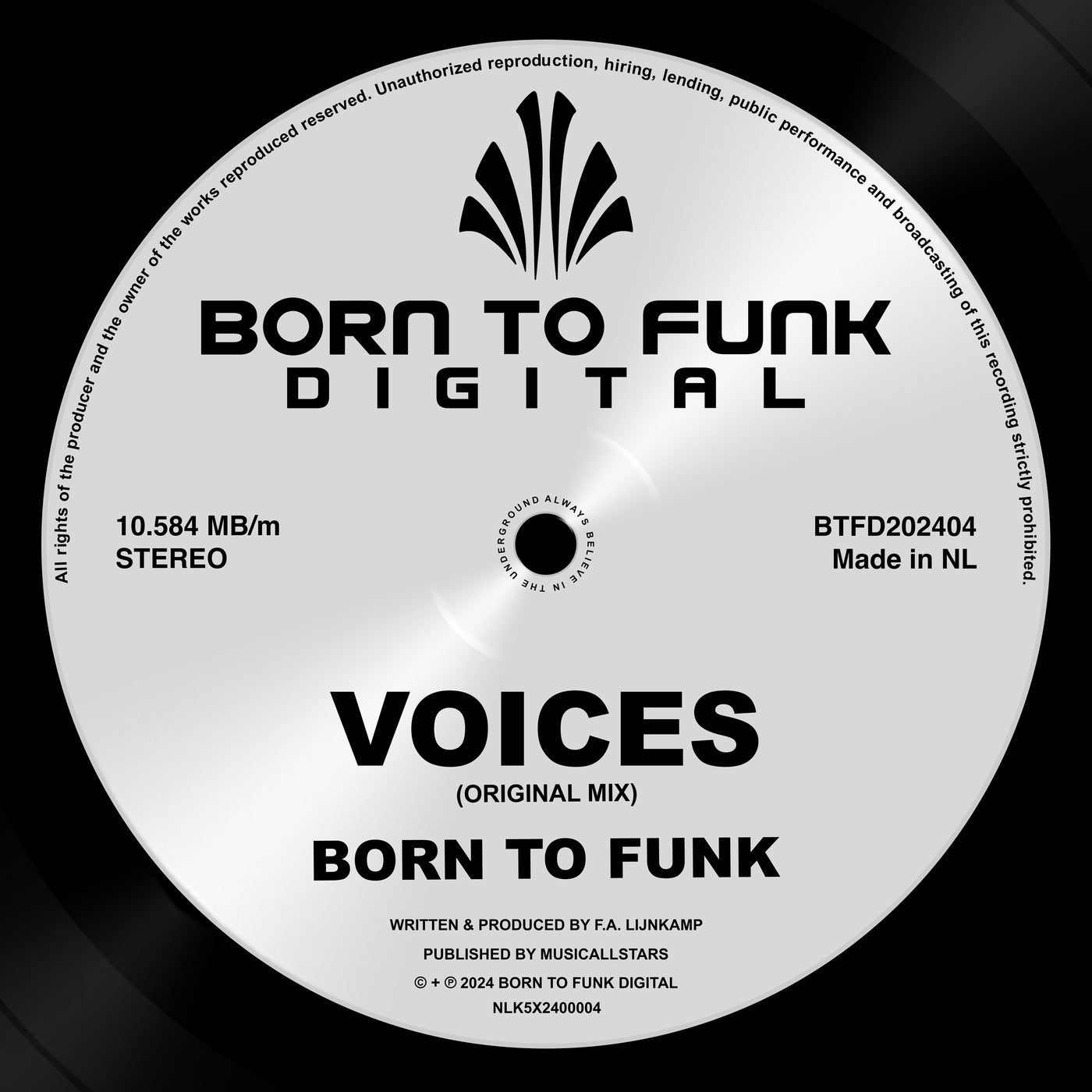 Cover - Born To Funk - Voices (Original Mix)