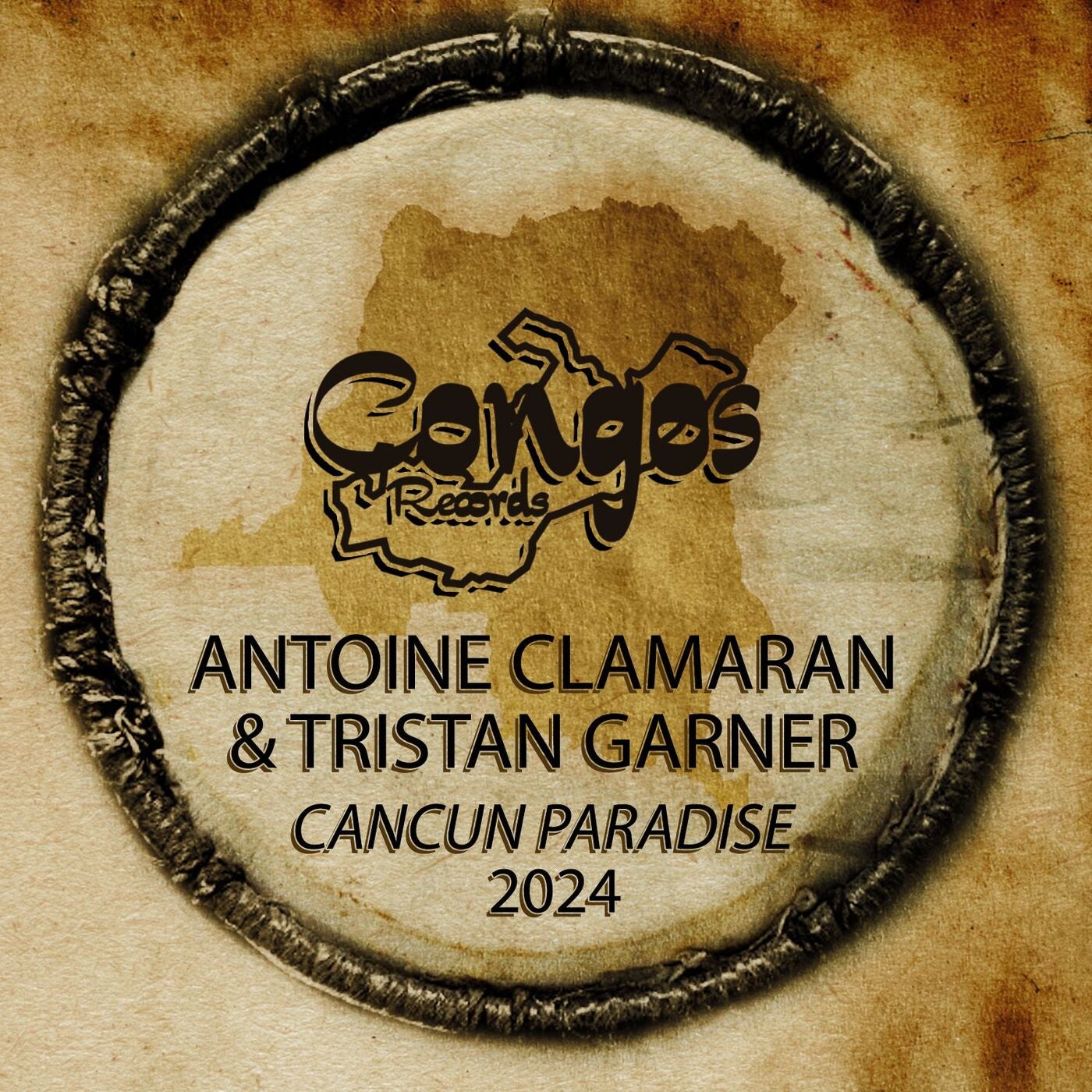 Cover - Antoine Clamaran, Tristan Garner - Cancun Paradise 2024 (Tony Cortez Remix)