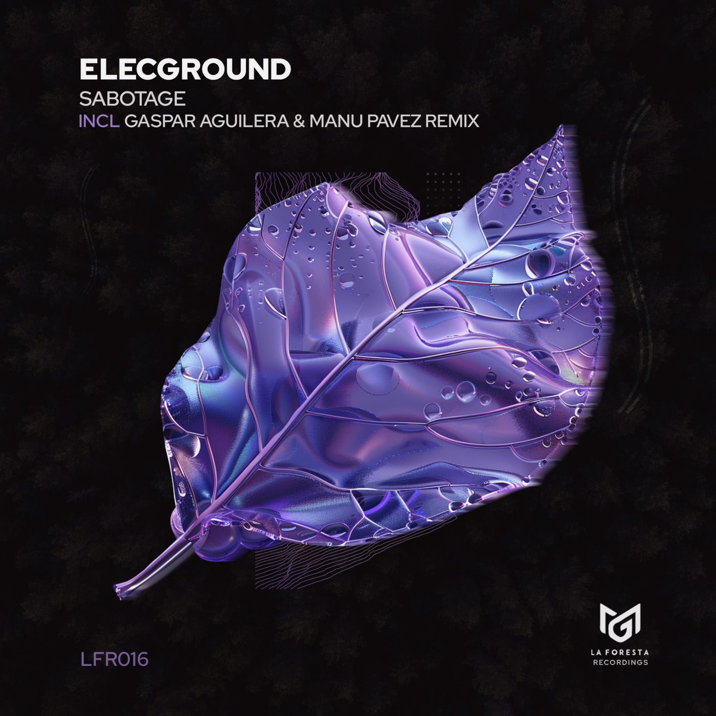 Cover - ELECGROUND - Sabotage (Gaspar Aguilera, Manu Pavez Remix)