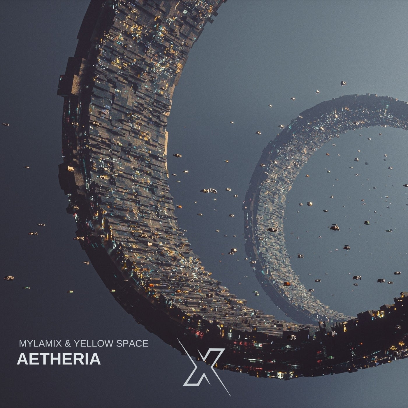 Cover - Yellow Space, Mylamix - Aetheria (Original Mix)