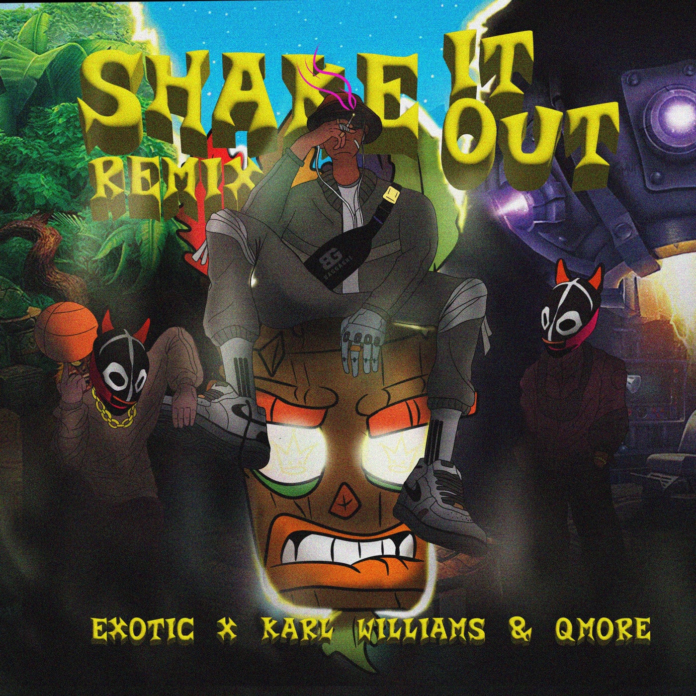 Cover - QMore, eXotic, Karl Williams - Shake It Out (Remix)