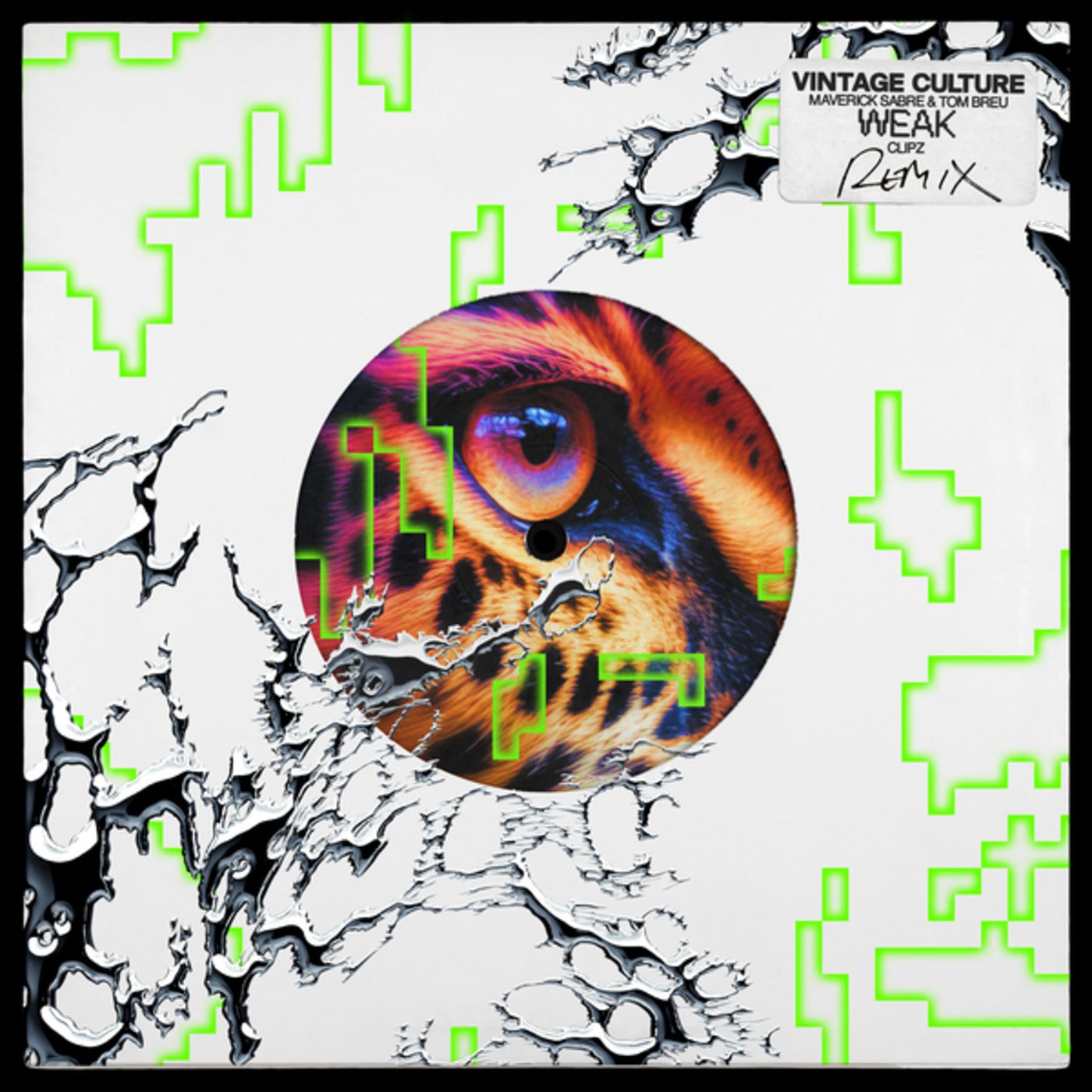 Cover - Clipz, Maverick Sabre, Tom Breu, Vintage Culture - Weak (Clipz Remix / Extended)