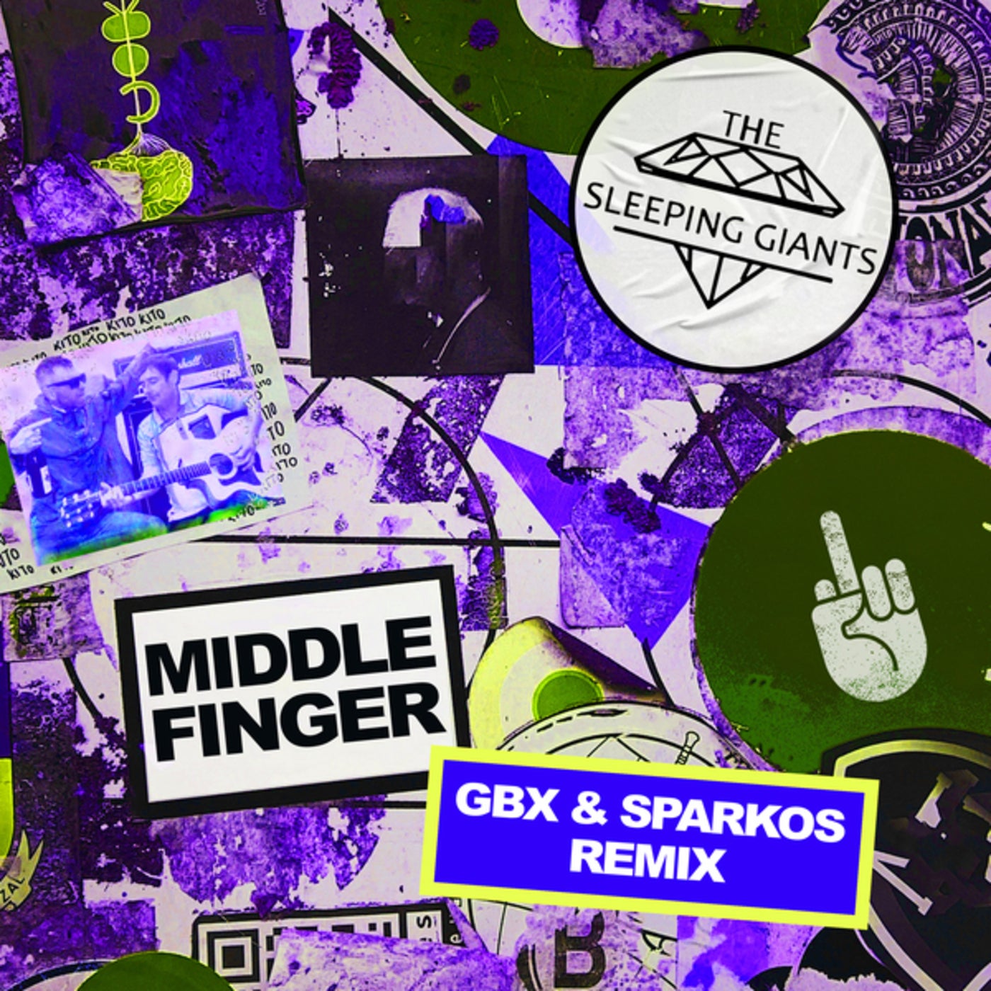 Cover - The Sleeping Giants - Middle Finger (GBX x Sparkos Extended Remix)