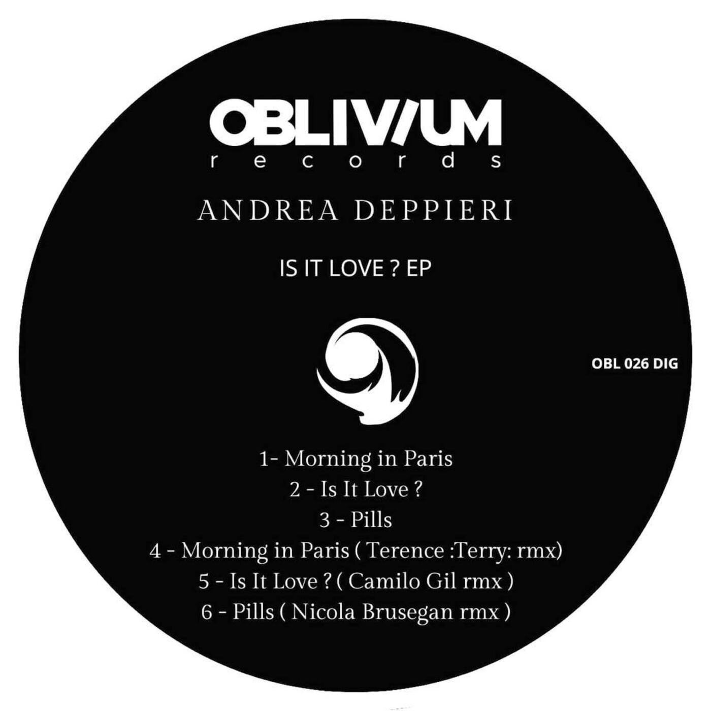 Cover - Andrea Deppieri - Is It Love ? (Camilo Gil Remix)