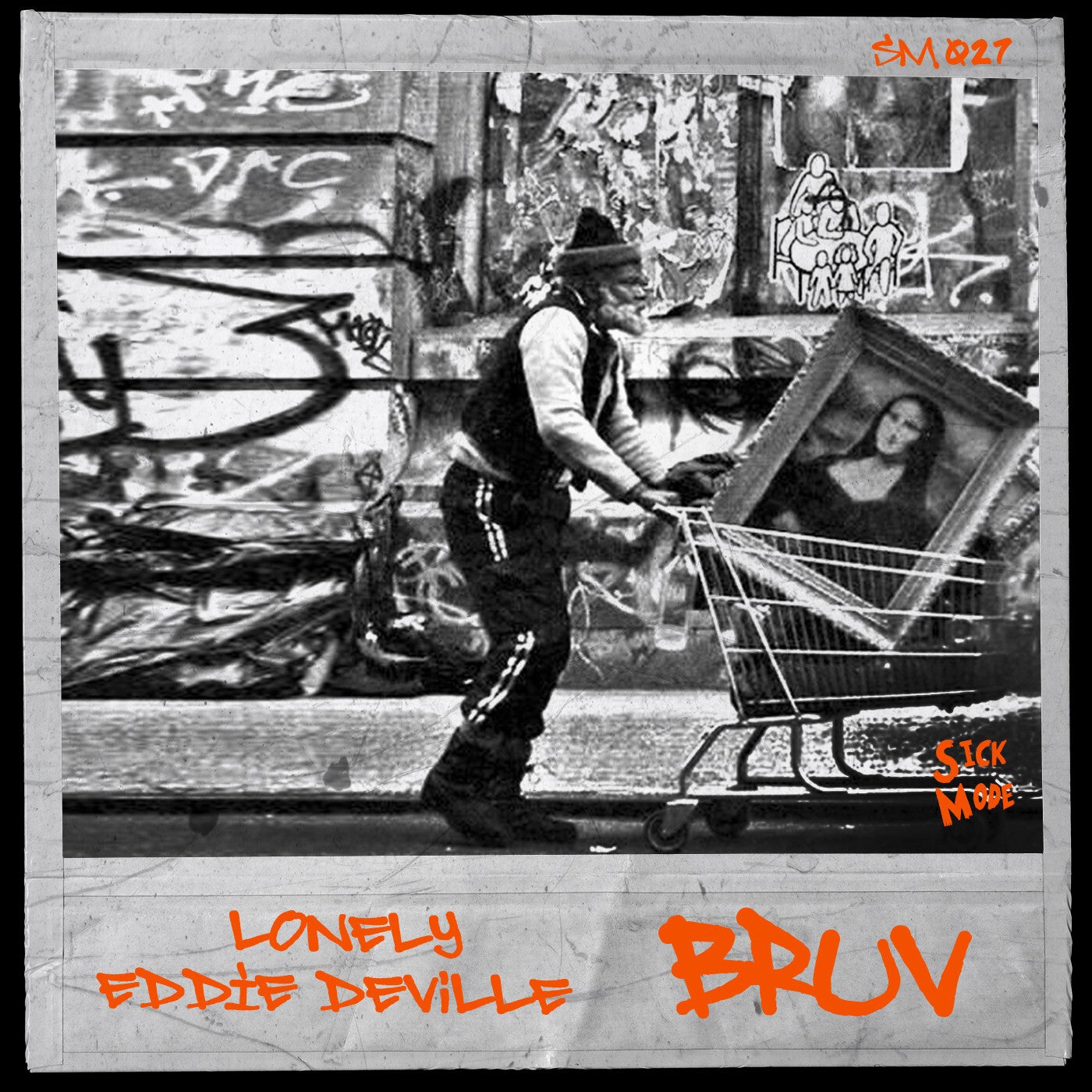 Cover - Lonely, Eddie Deville - BRUV (Original Mix)