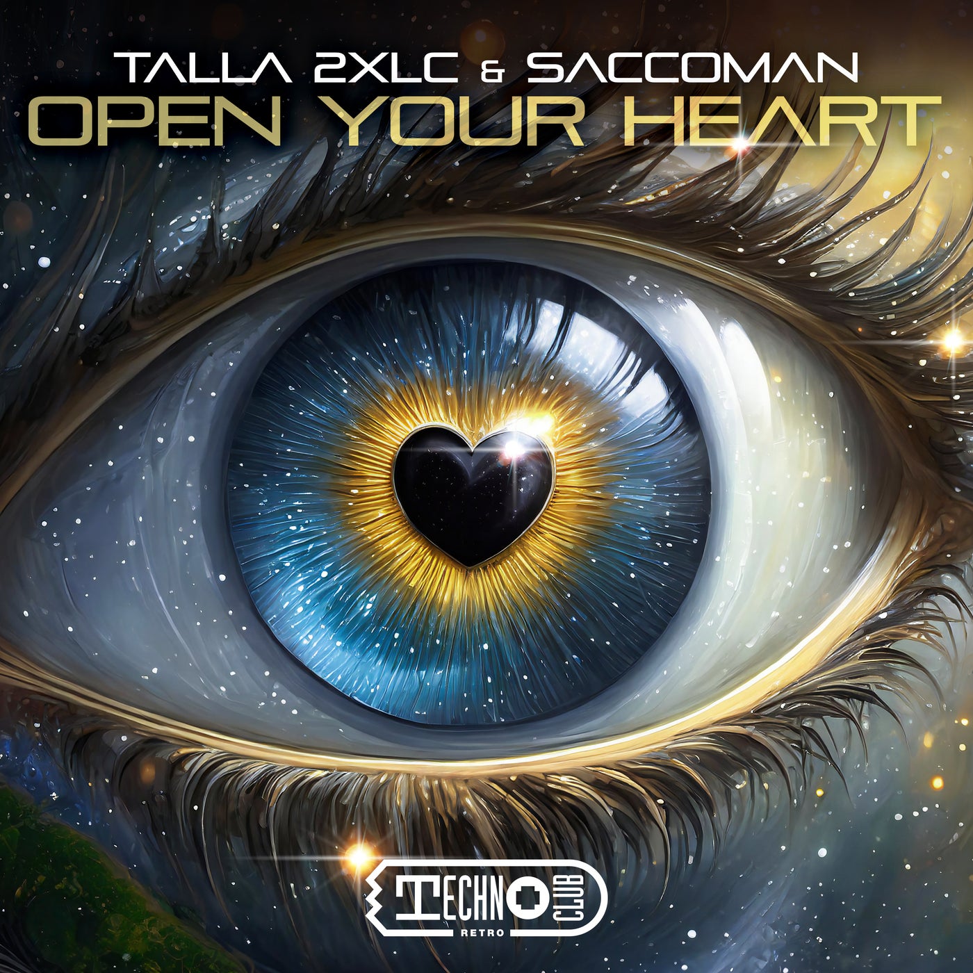Cover - Talla 2xlc, Saccoman - Open Your Heart (Extended Mix)