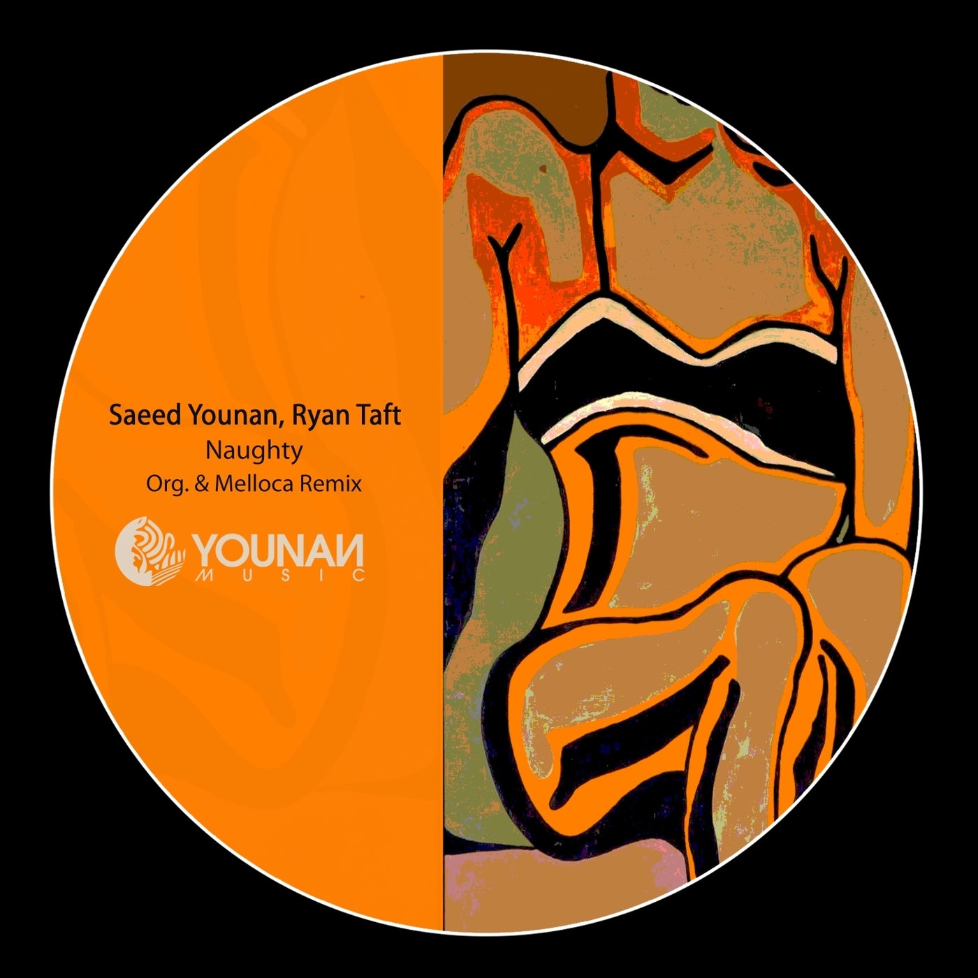 Cover - Saeed Younan, Ryan Taft - Naughty (Melloca Remix)