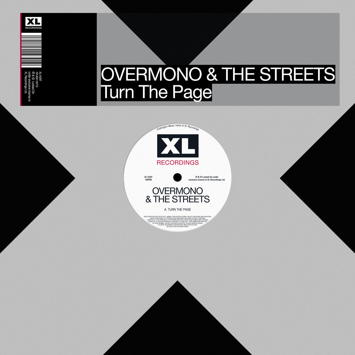 Cover - The Streets, Overmono - Turn The Page (Original Mix)