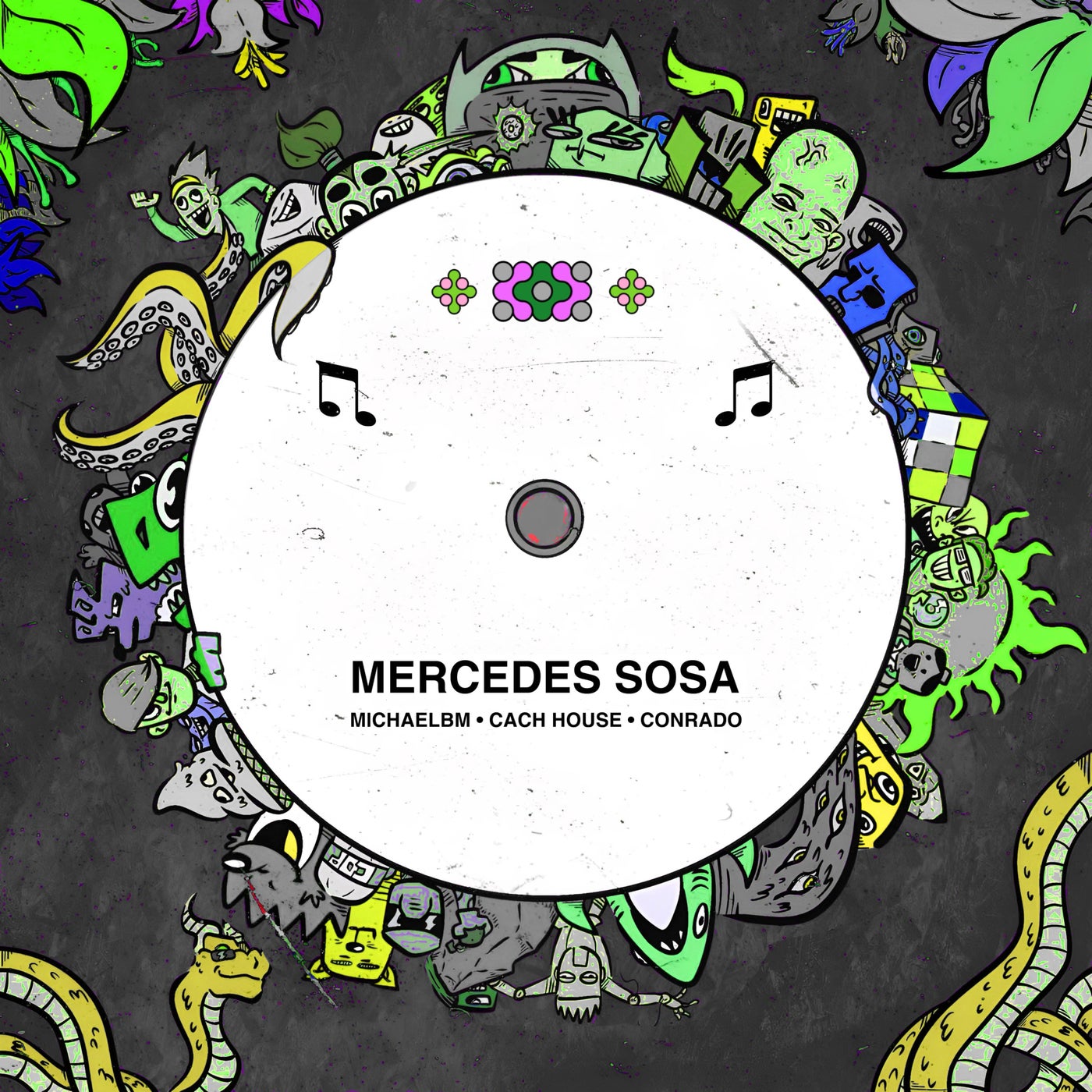 Cover - Conrado, MichaelBM, Cach House - MERCEDES SOSA (Original Mix)