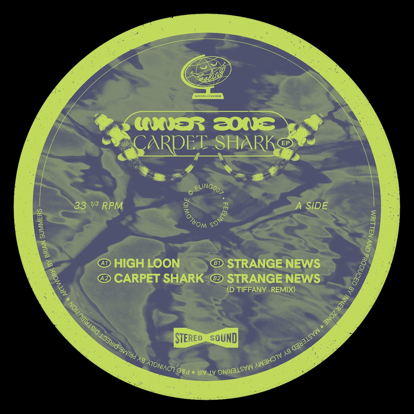 Cover - Inner Zone - Strange News (D. Tiffany Remix)