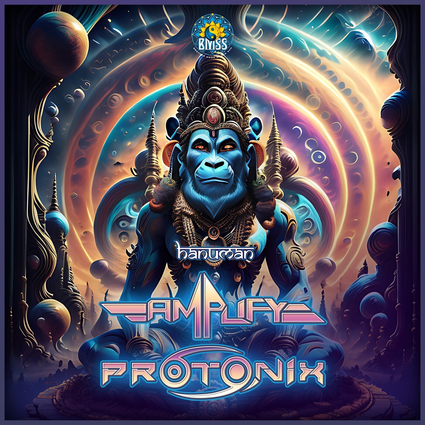 Cover - Protonix, Amplify (MX) - Hanuman (Original Mix)
