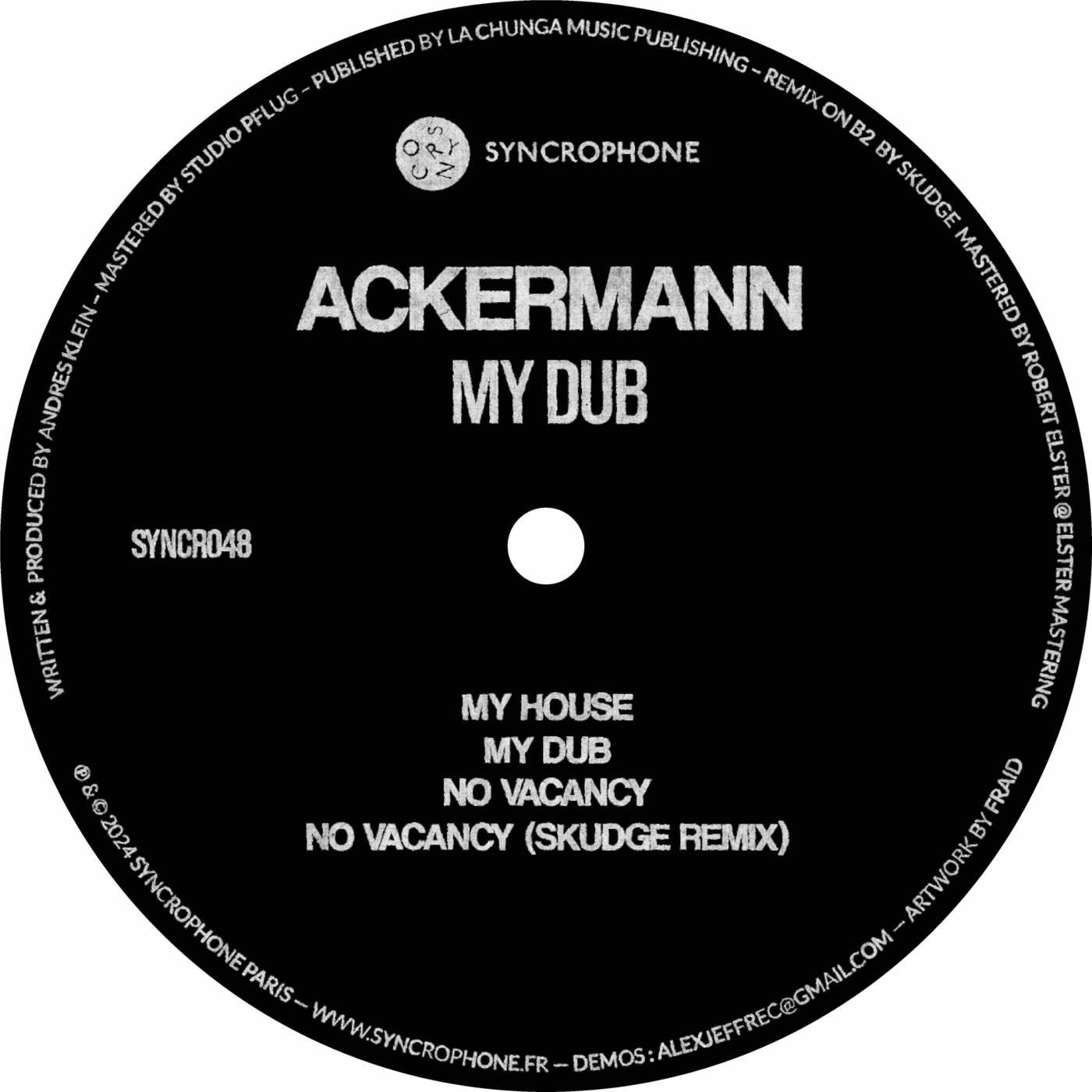 Cover - Ackermann - My Dub (Original Mix)