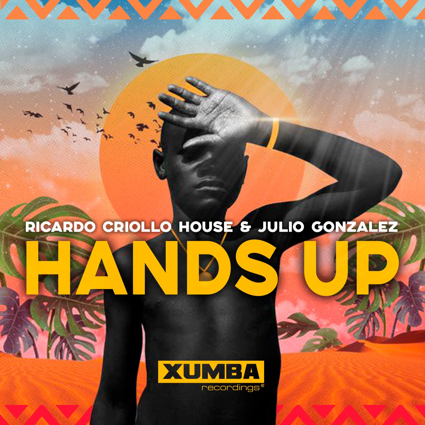 Cover - Julio Gonzalez, Ricardo Criollo House - Hands Up (Original Mix)
