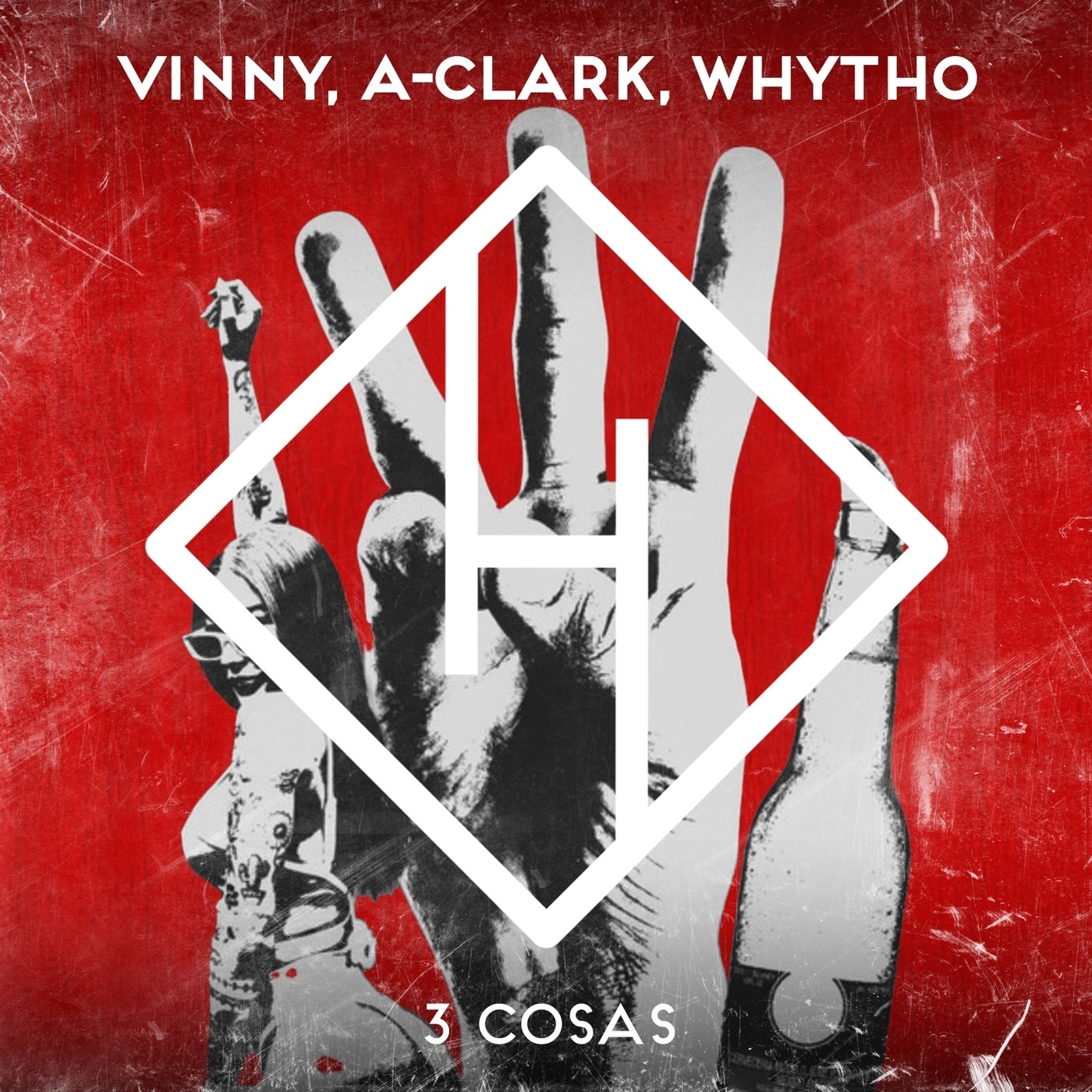 Cover - WHYTHO, VINNY (IT), A-Clark - 3 Cosas (Extended Mix)