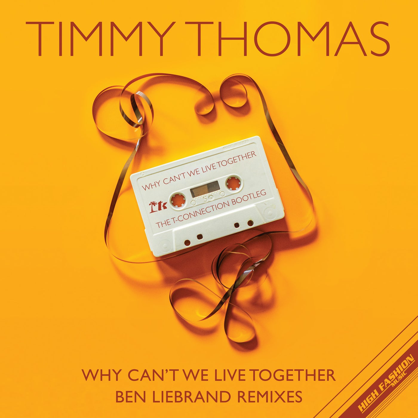 Cover - Timmy Thomas - Why Can't We Live Together (Ben Liebrand T-Connection Extended Mix)