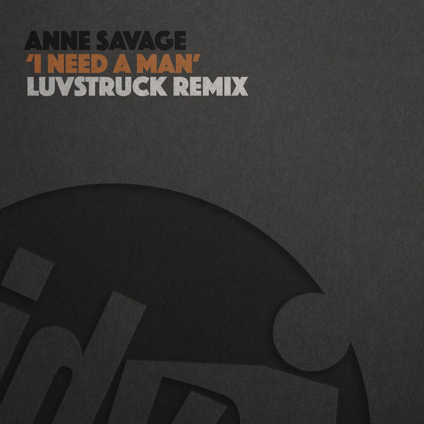 Cover - Anne Savage - I Need A Man (Luvstruck Extended Remix)