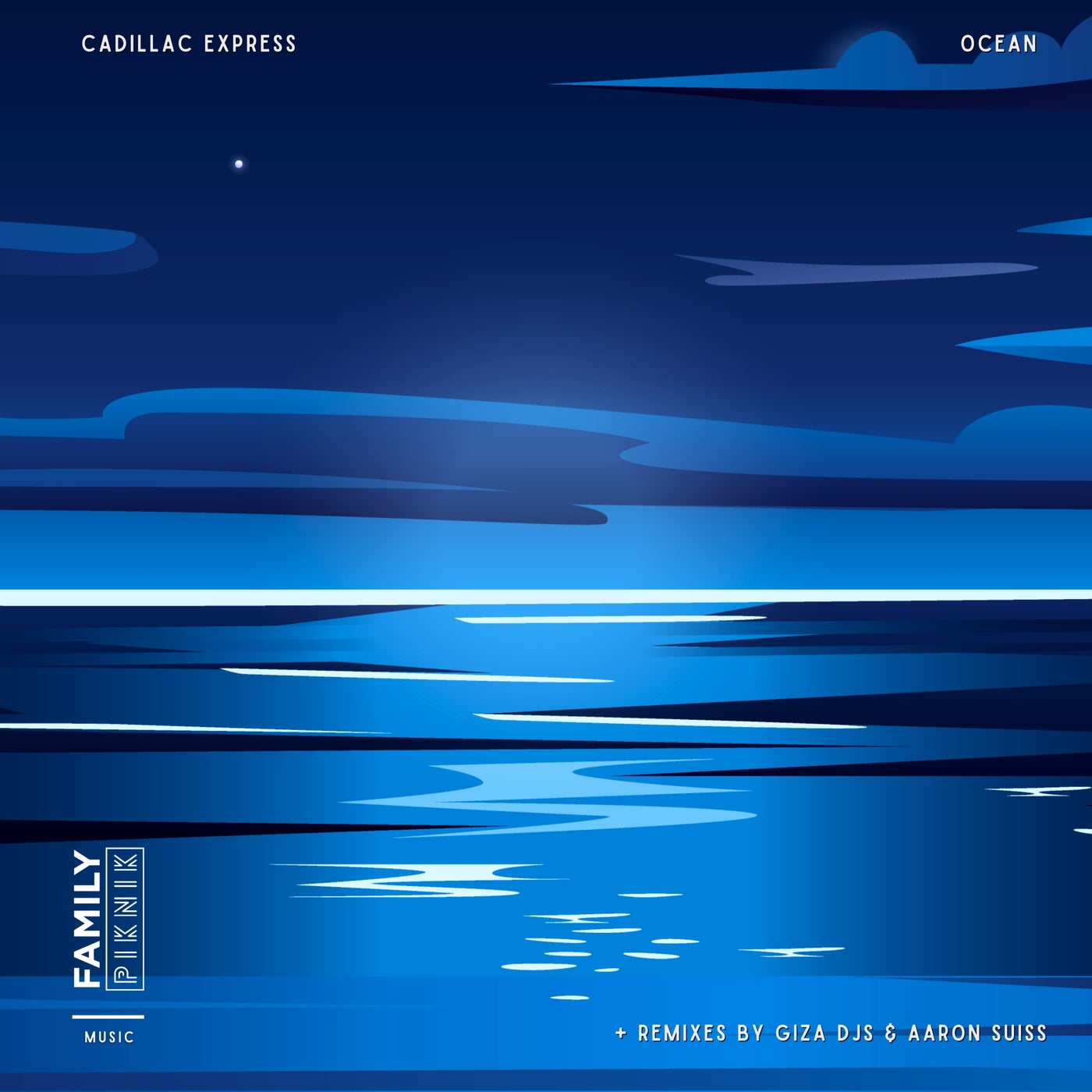 Cover - Aaron Suiss, Cadillac Express - Ocean (Aaron Suiss Remix)